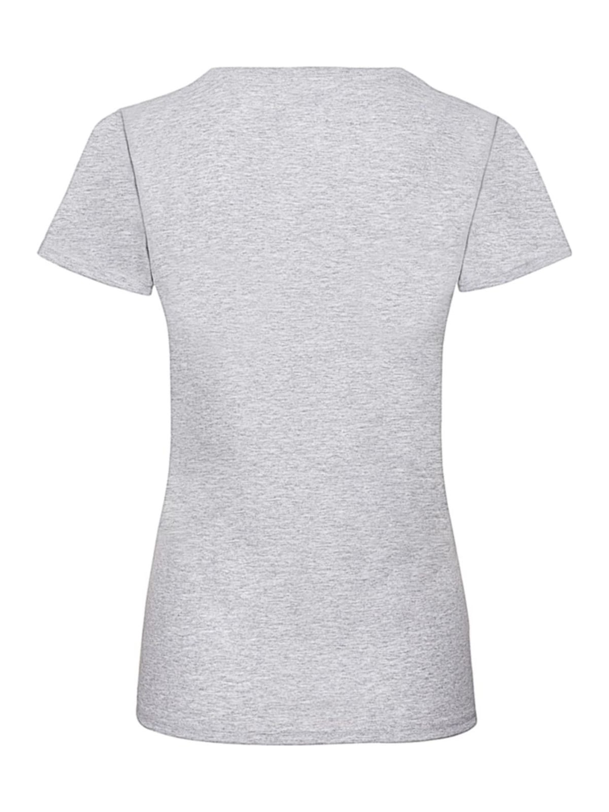 Γυναικείο T-Shirt Lady-Fit Valueweight 61-372-0 Fruit of the Loom Heather Grey