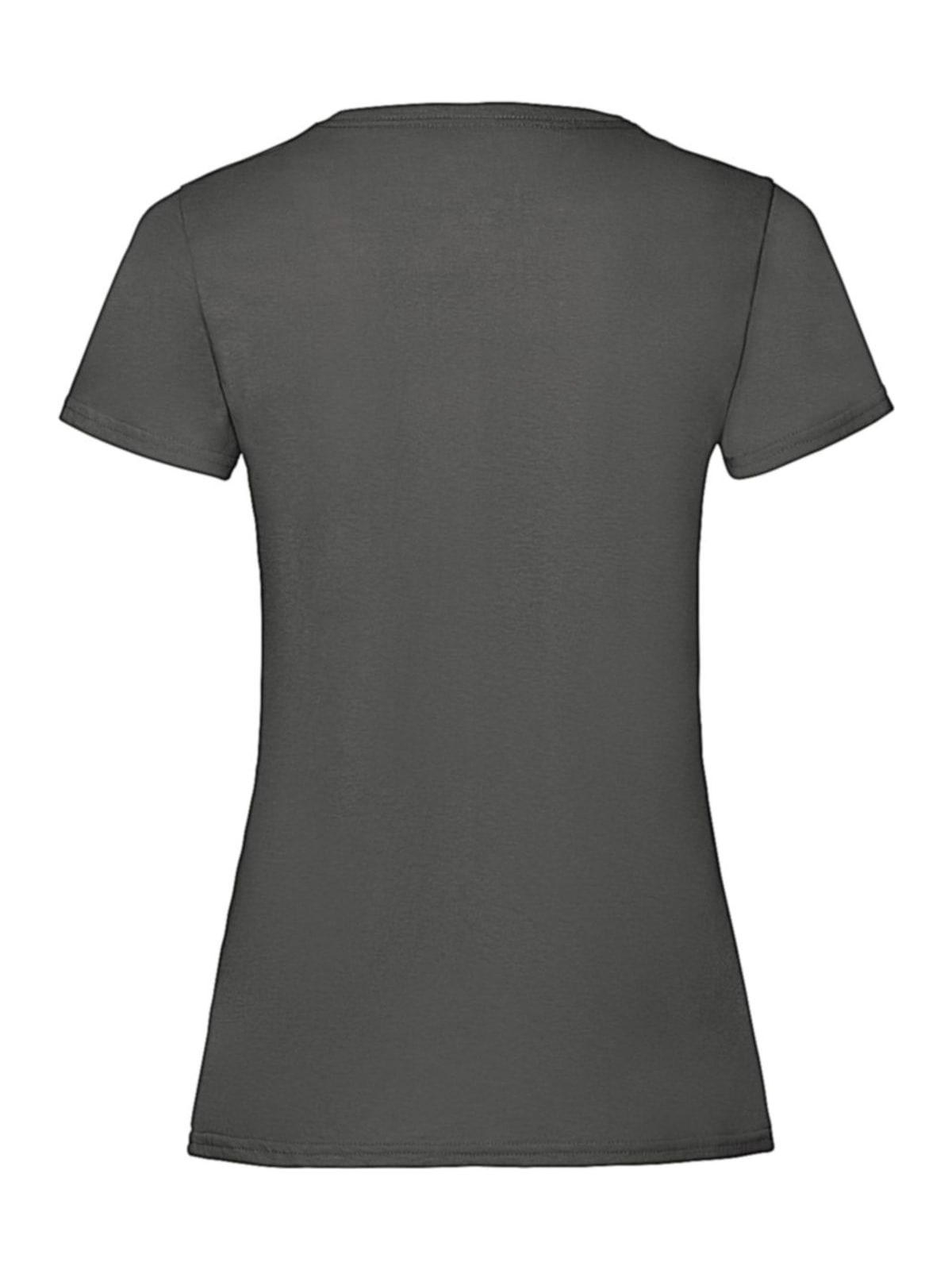 Γυναικείο T-Shirt Lady-Fit Valueweight 61-372-0 Fruit of the Loom Light Graphite