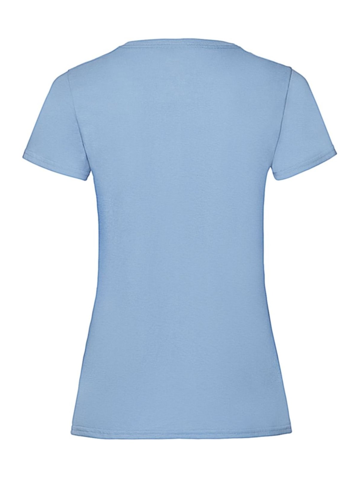 Γυναικείο T-Shirt Lady-Fit Valueweight 61-372-0 Fruit of the Loom Sky Blue