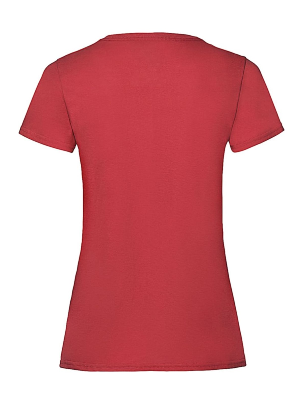 Γυναικείο T-Shirt Lady-Fit Valueweight 61-372-0 Fruit of the Loom Red