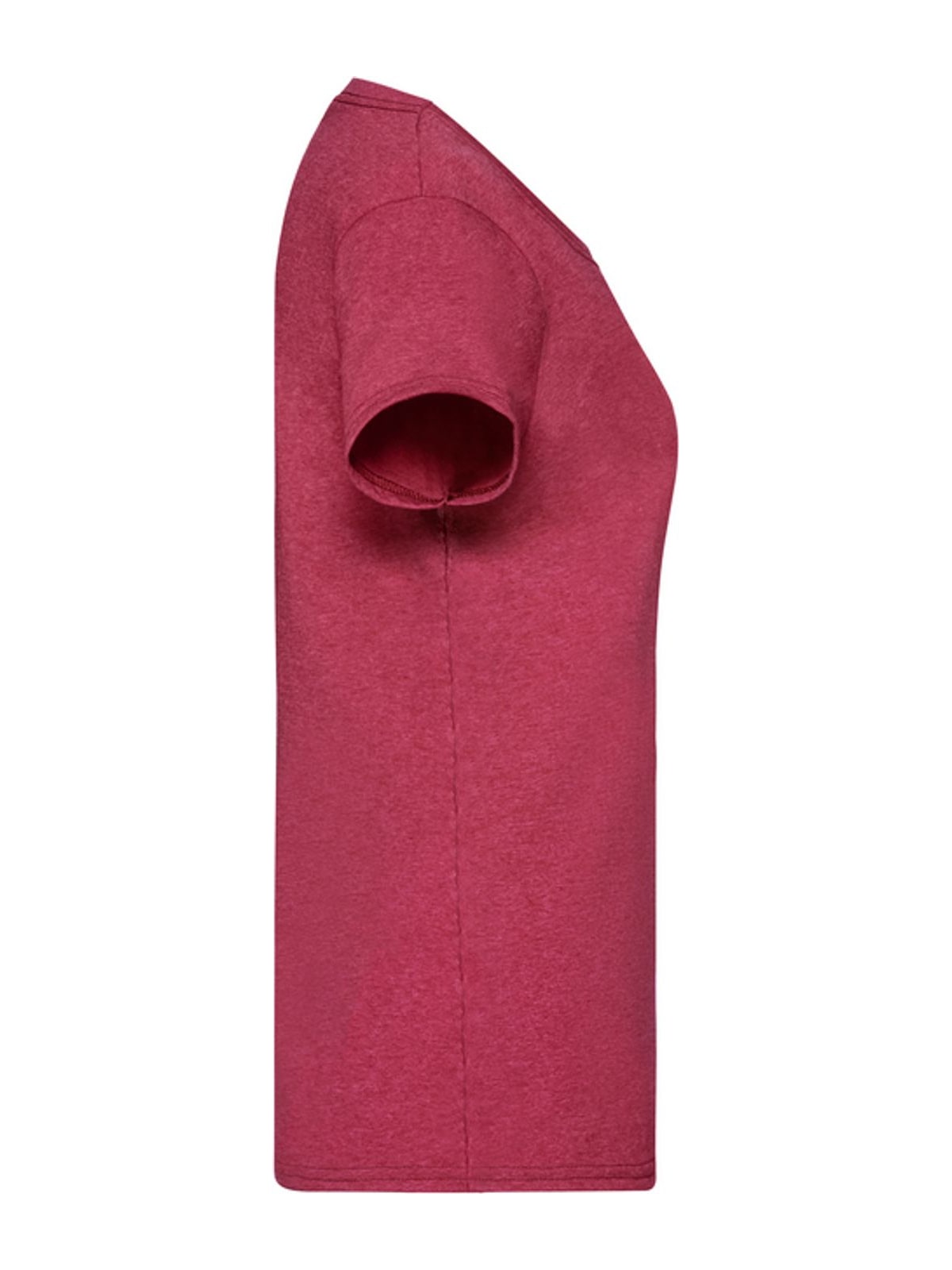 Γυναικείο T-Shirt Lady-Fit Valueweight 61-372-0 Fruit of the Loom Vintage Heather Red