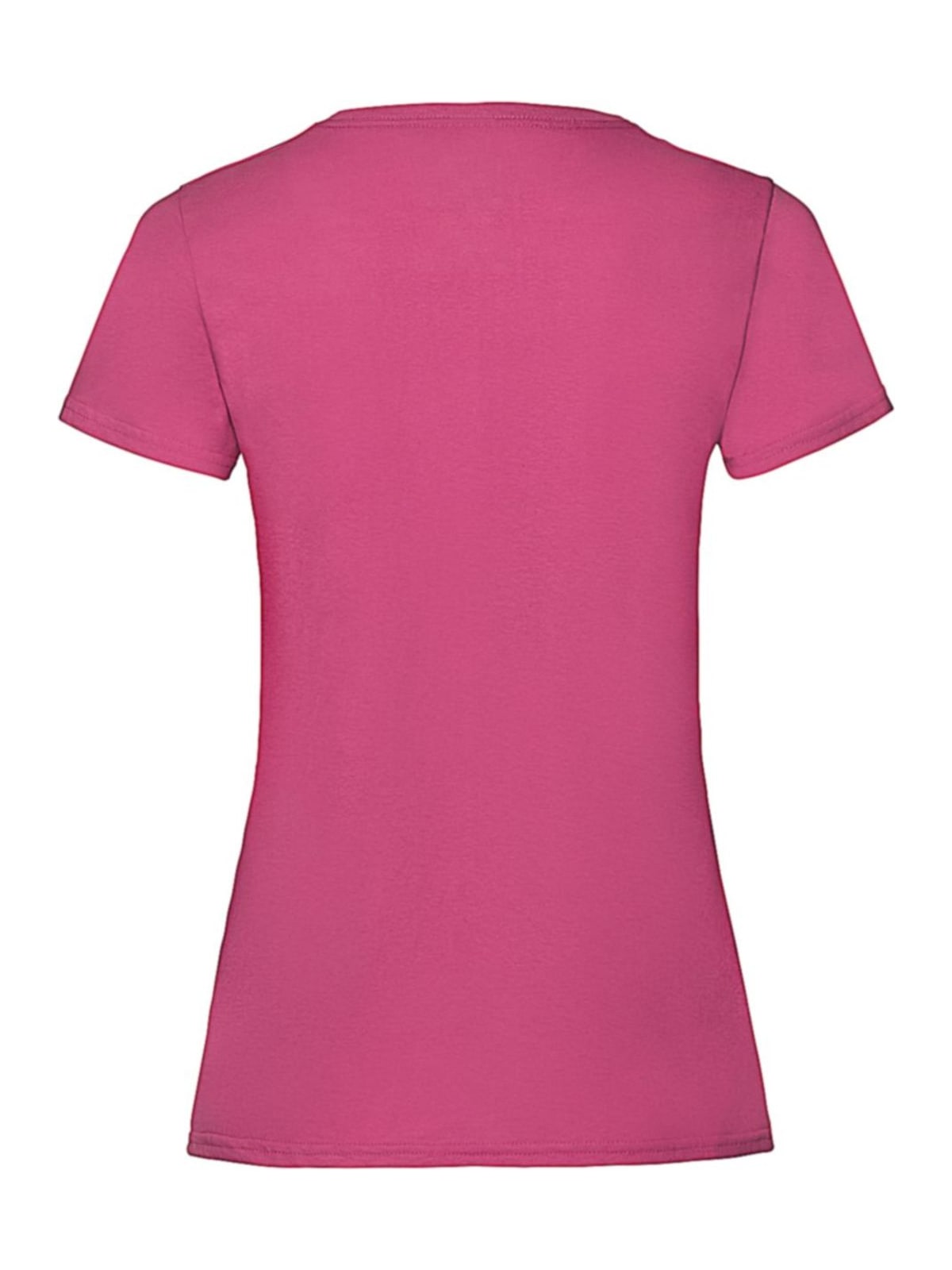Γυναικείο T-Shirt Lady-Fit Valueweight 61-372-0 Fruit of the Loom Fuchsia