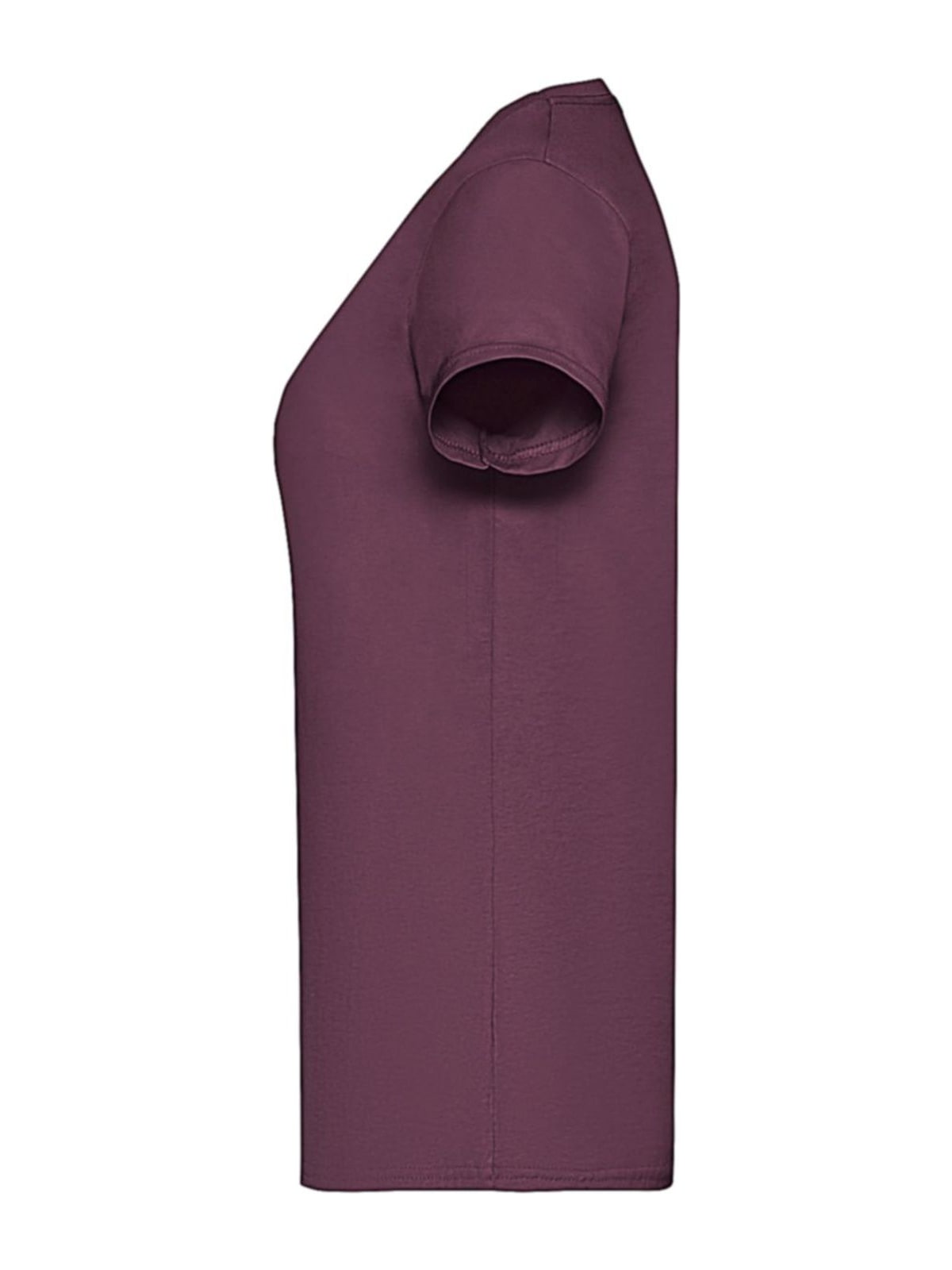 Γυναικείο T-Shirt Lady-Fit Valueweight 61-372-0 Fruit of the Loom Burgundy