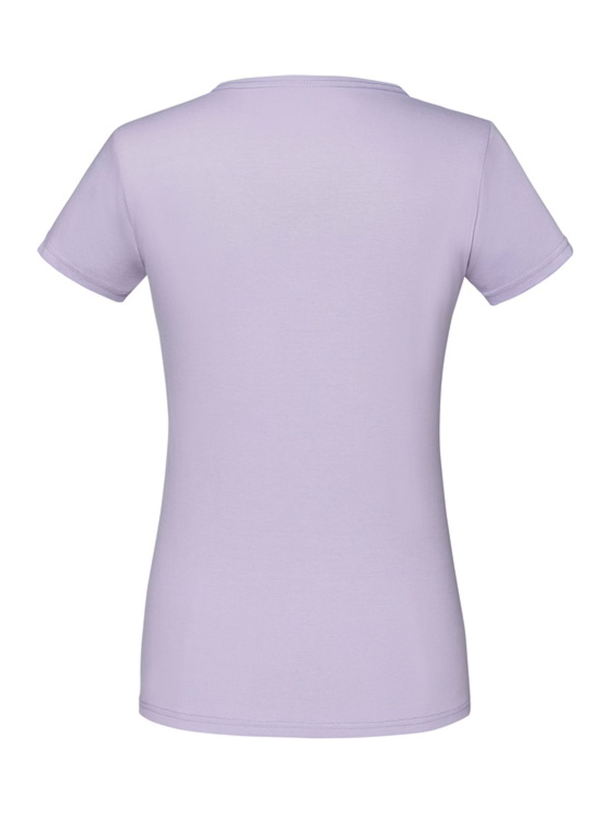 Γυναικείο T-shirt Iconic 150 V Neck 61-444-0 Fruit of the Loom Soft Lavender