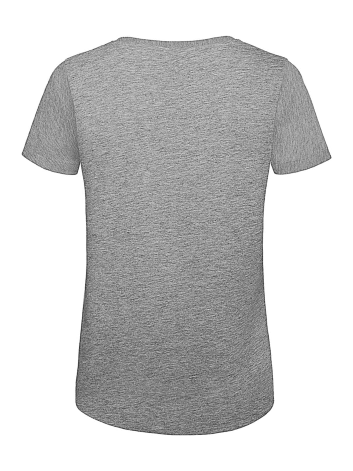 Γυναικείο T-Shirt TW043 B&C από 100% Οργανικό Βαμβάκι Sport Grey