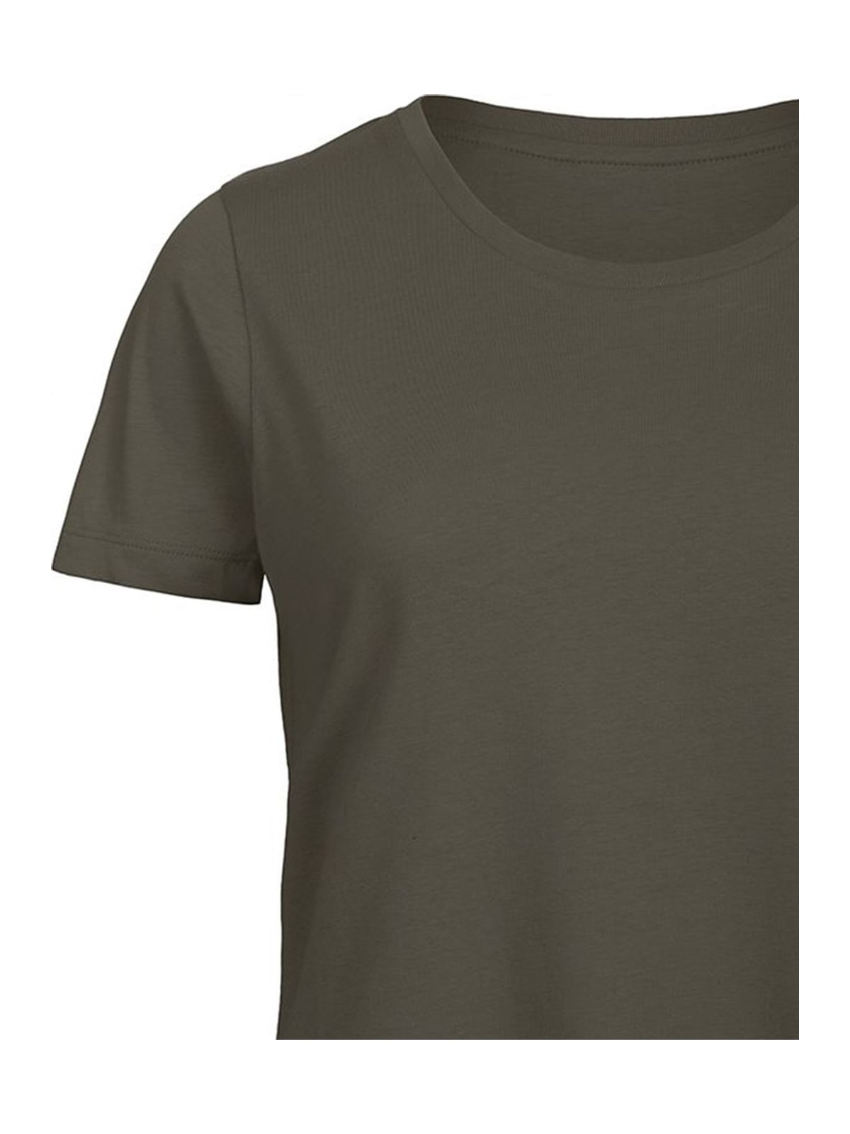Γυναικείο T-Shirt TW043 B&C από 100% Οργανικό Βαμβάκι Khaki Green