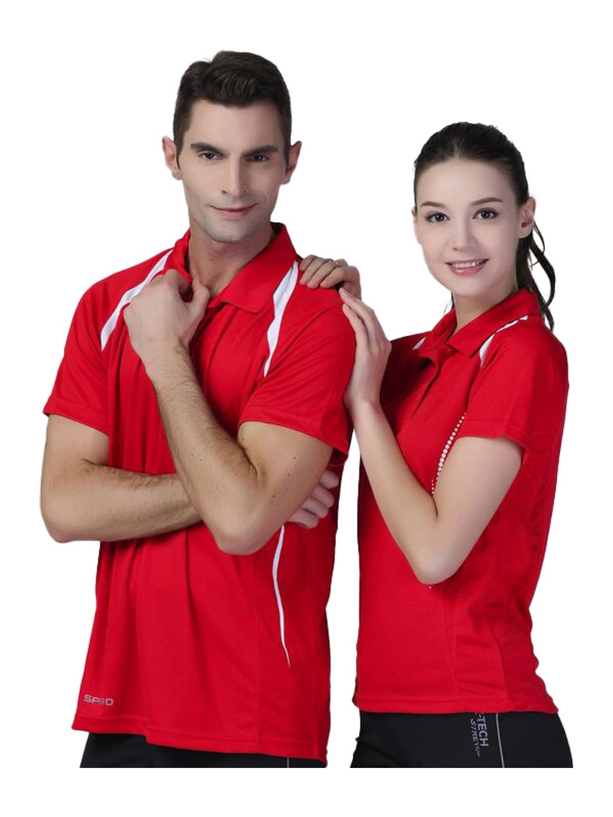Γυναικεία Μπλούζα Polo S177F Result Spiro Team Spirit Red/White