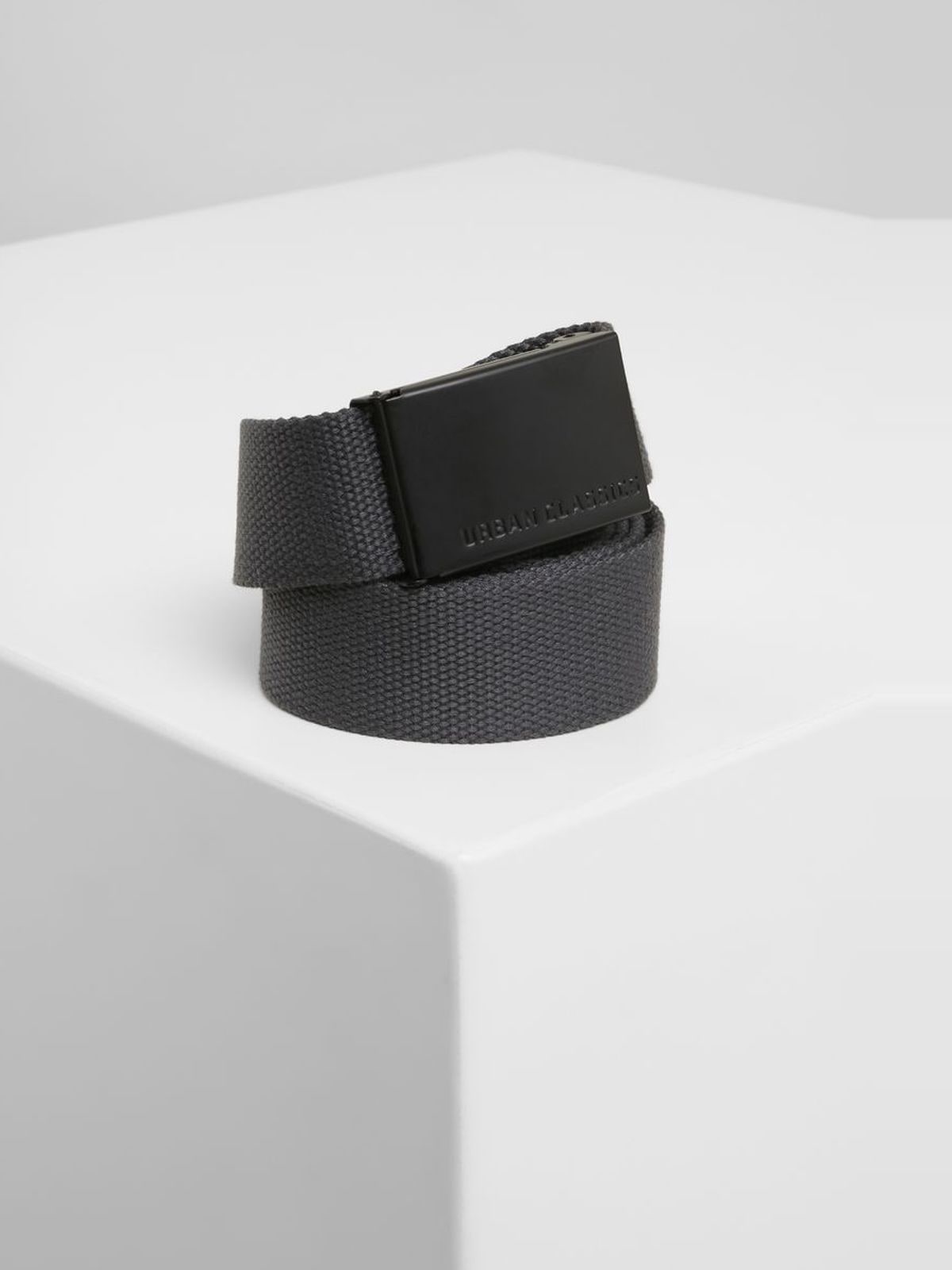 Ζώνη Canvas TB305 Urban Classics Charcoal/Black