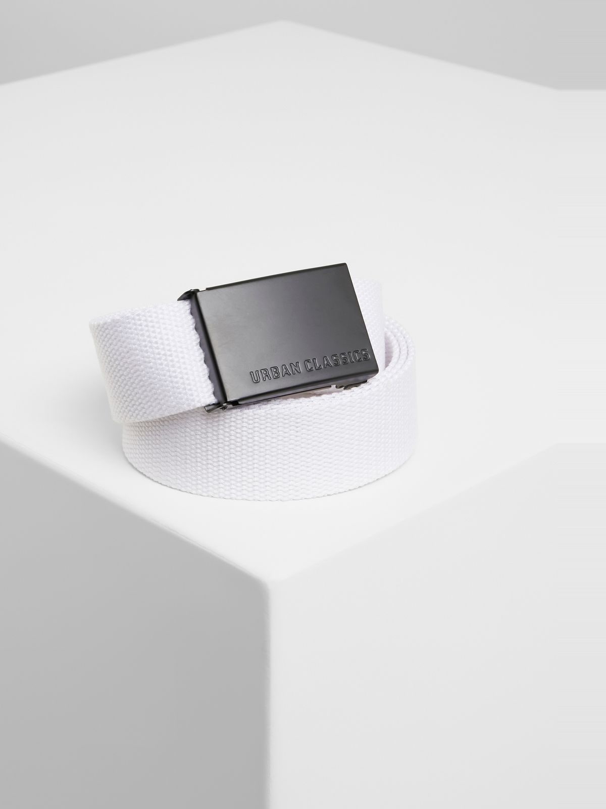 Ζώνη Canvas TB305 Urban Classics White/Black