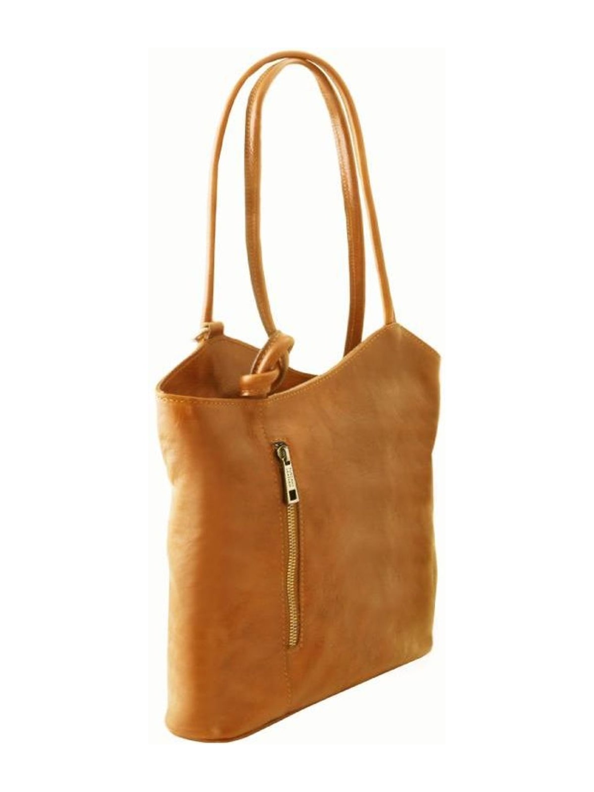 Tuscany Leather Γυναικεία Τσάντα Δερμάτινη Πλάτης & Ώμου TL141497 Tuscany Leather Patty Κίτρινο - 5