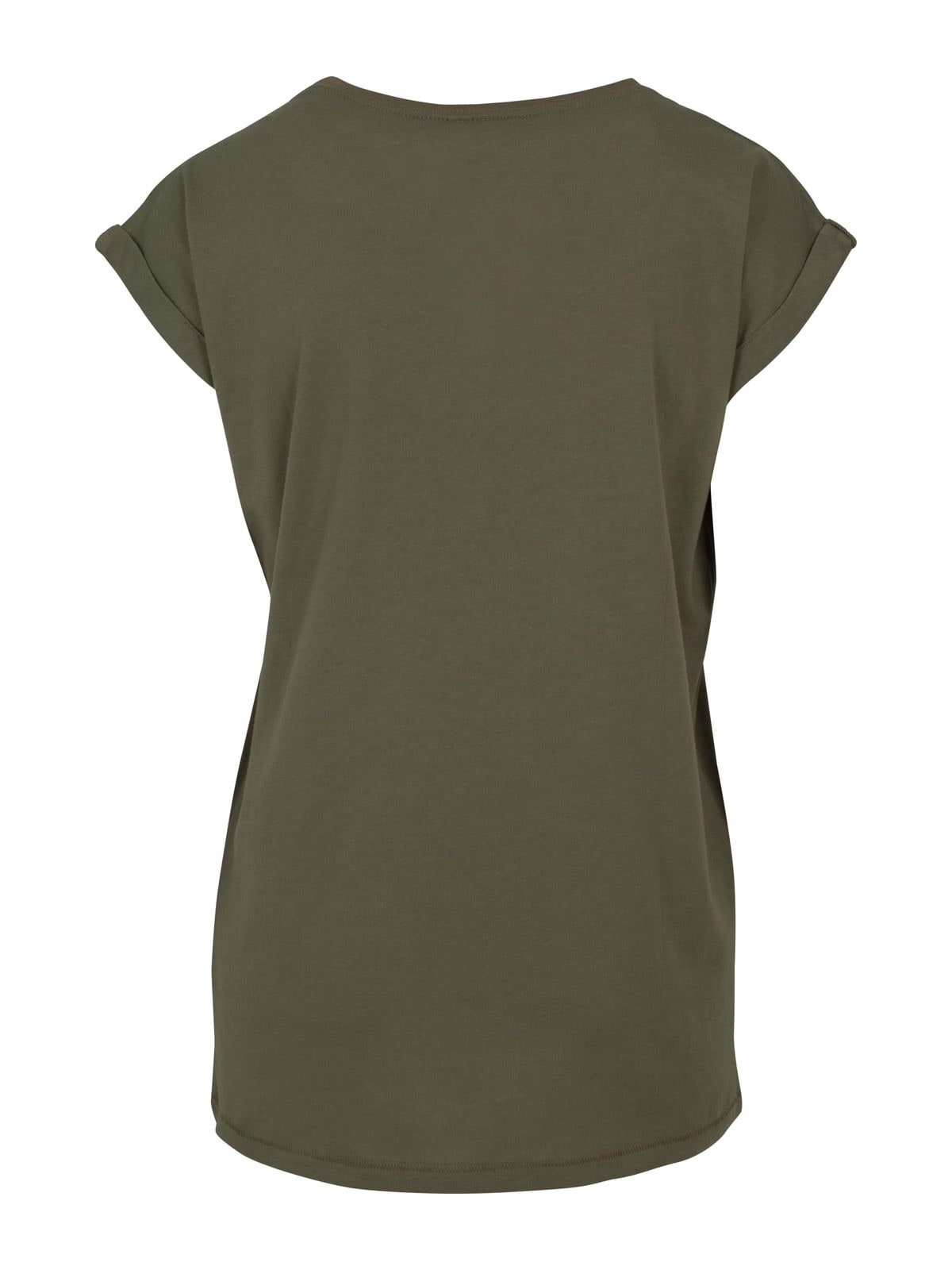 Γυναικείο T-Shirt BY021 Build Your Brand Ladies Extended Shoulder Tee Black Olive