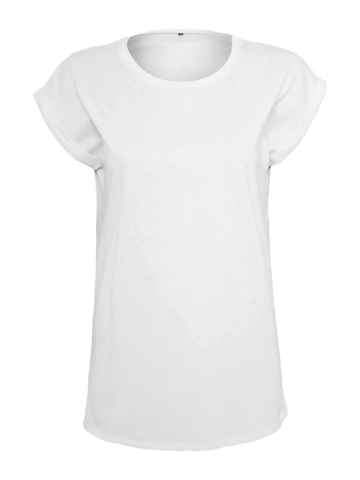 Γυναικείο T-Shirt BY021 Build Your Brand Ladies Extended Shoulder Tee White