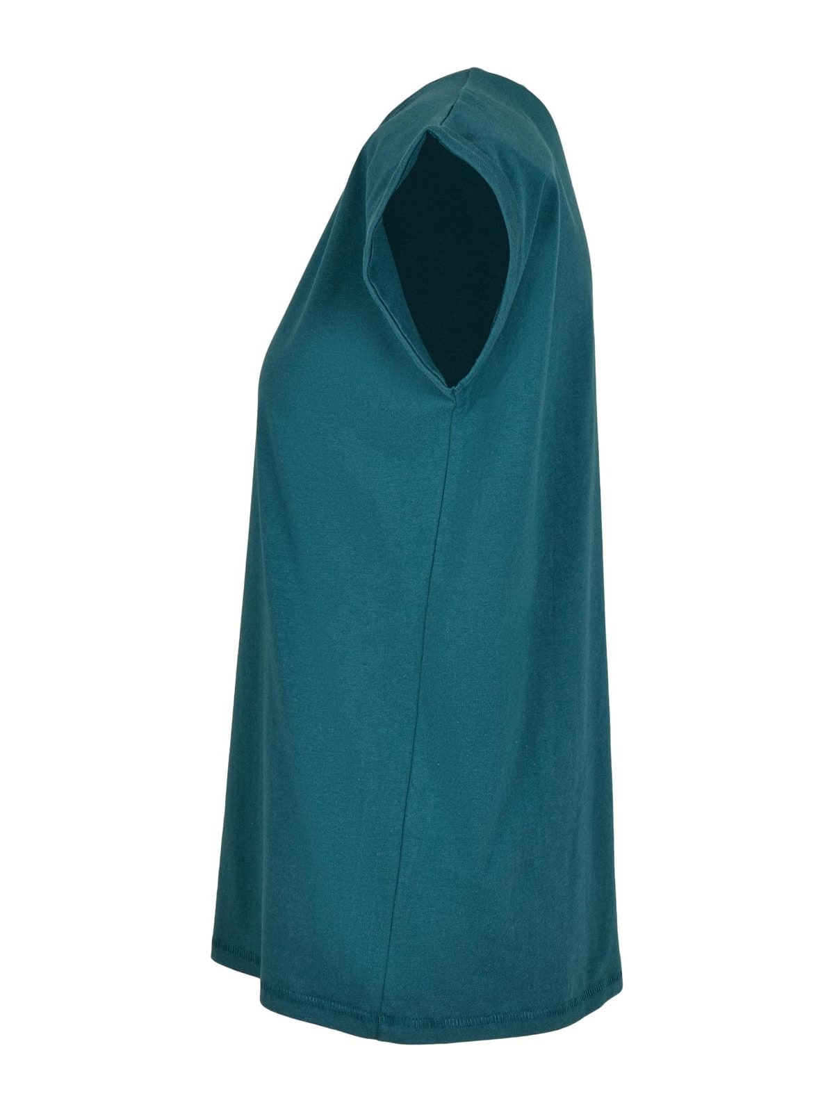 Γυναικείο T-shirt BY021 Build Your Brand BYB Ladies Extended Shoulder Tee Teal