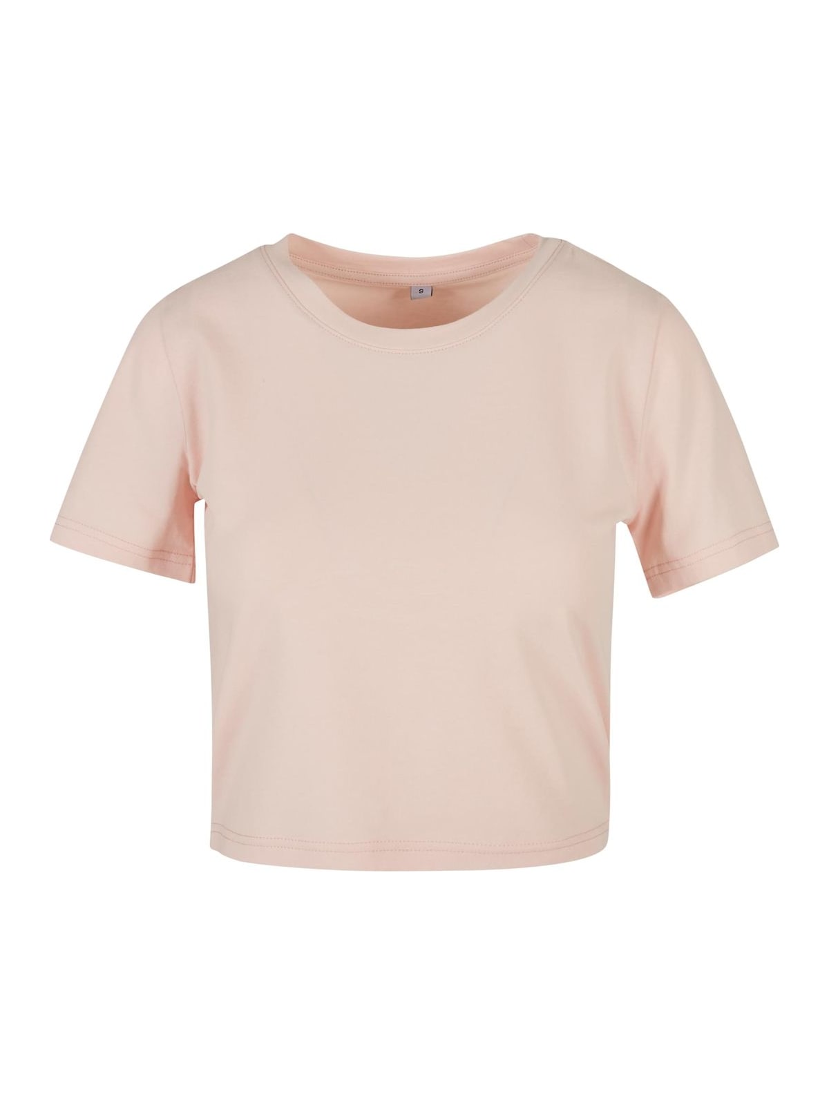 Γυναικείο T-Shirt Cropped BY042 Build Your Brand Black Pink