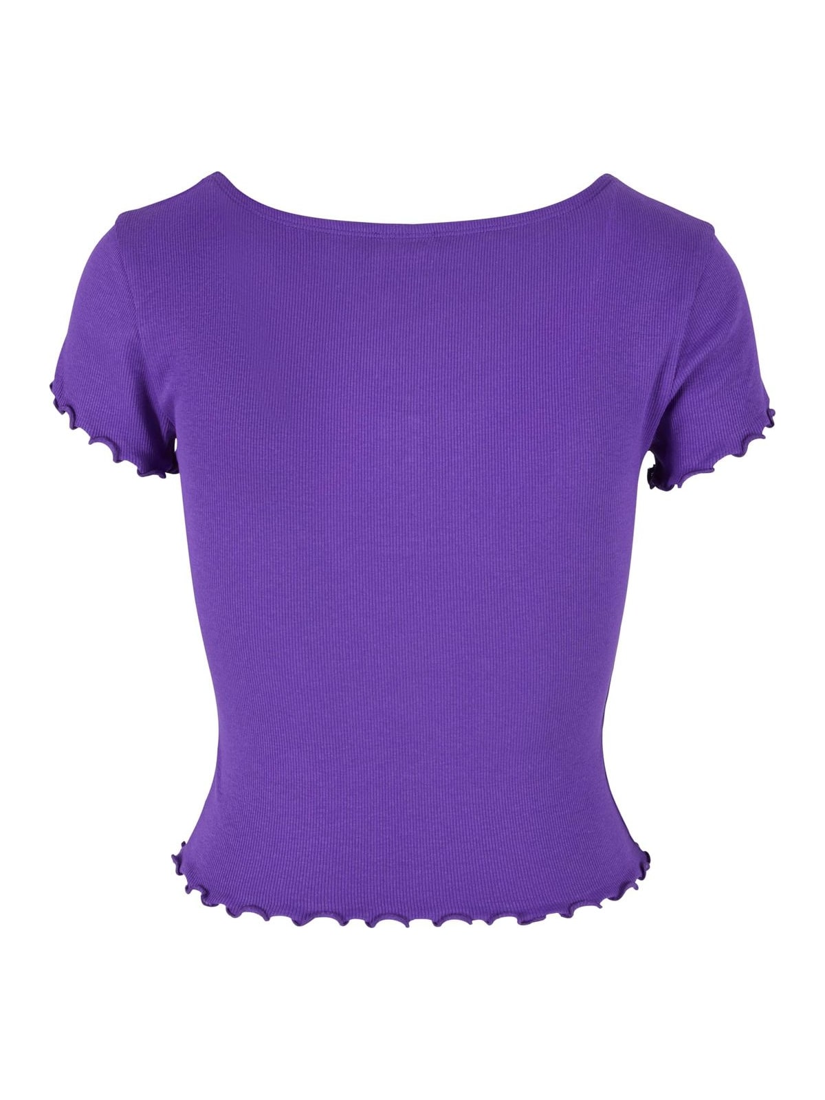 Γυναικείο T-shirt Rib Babylock TB6054 Urban Classics Realviolet