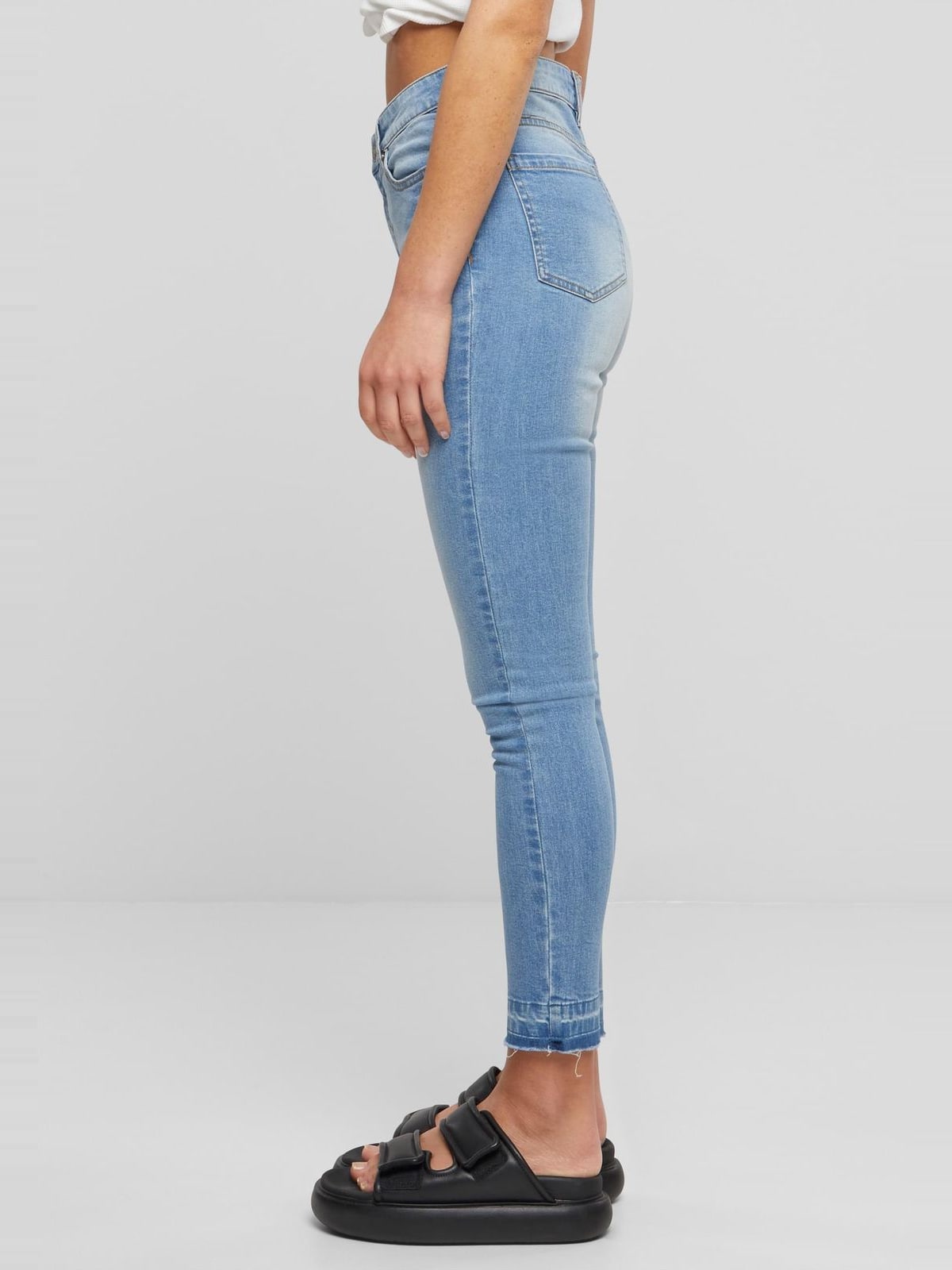 Παντελόνι Τζιν Skinny Fit TB6865 Urban Classics Clearblue Bleached