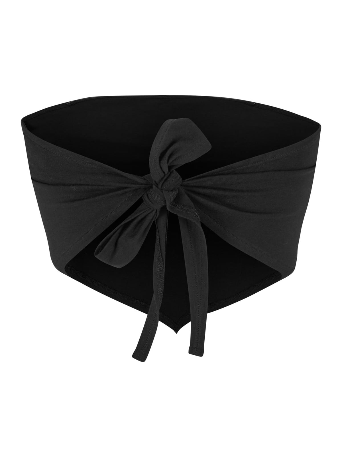 Ladies Knotted Bandeau Top Urban Classics TB6872 black