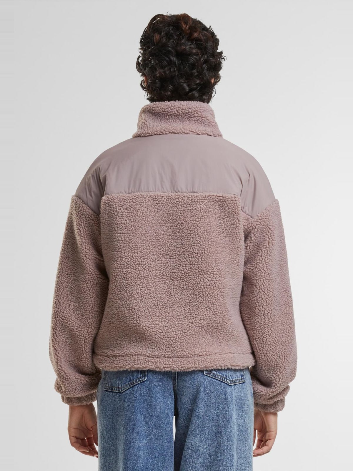 Γυναικείο Μπουφάν Sherpa Mix TB6068-02913 Urban Classics Duskrose