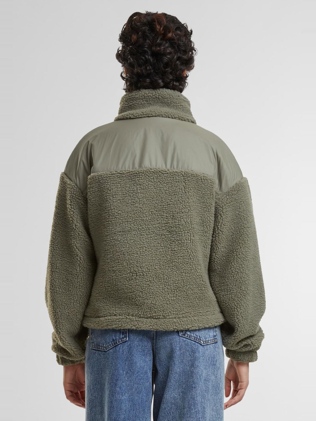 Γυναικείο Μπουφάν Sherpa Mix TB6068 Urban Classics Palegreen