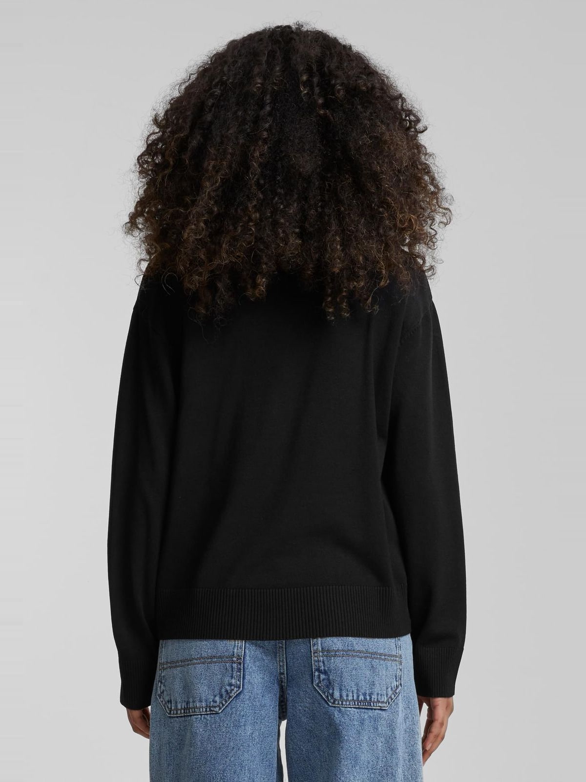 Ladies Knitted Cardigan Urban Classics TB6900-00007 Black