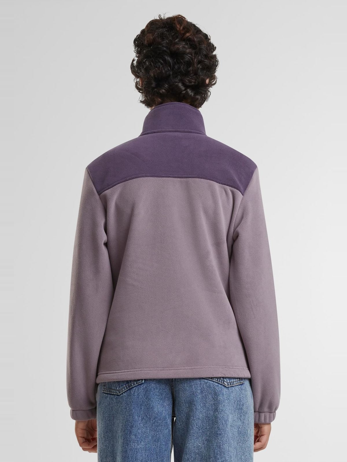 Ladies Double Polarfleece Jacket Urban Classics TB6905-17541 Purplenight/Fadedpurple