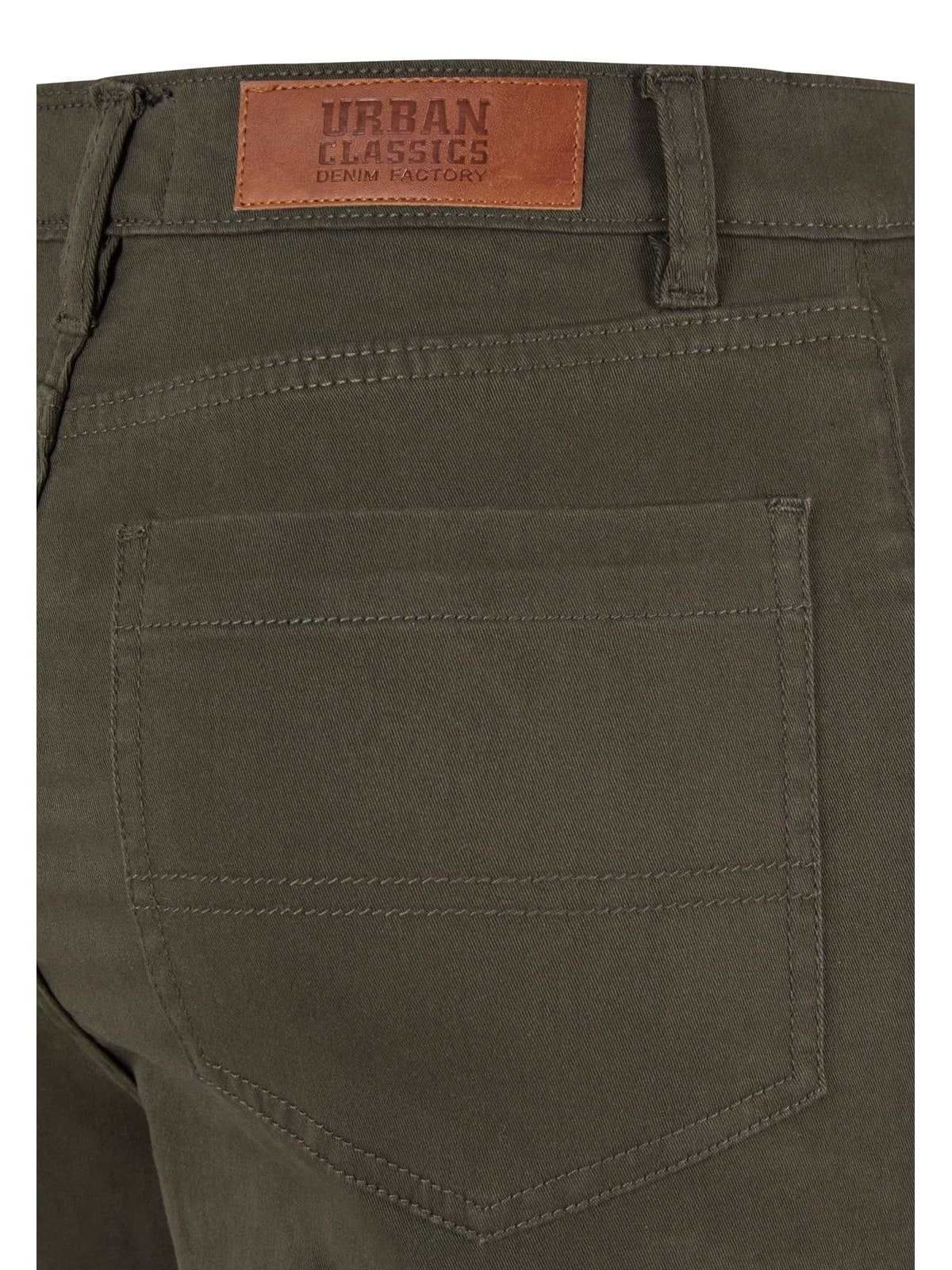 Ladies Loose Utility Stretch Twill Pants Urban Classics TB6924-18806 Blackolive