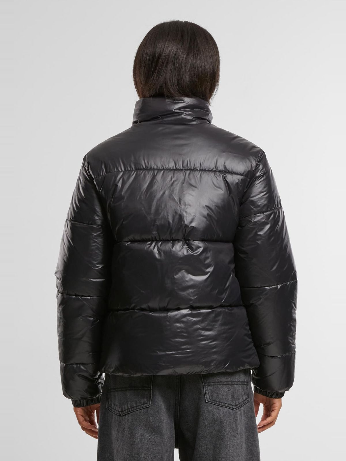 Γυναικείο Μπουφάν Puffer Shiny TB7003 Urban Classics Black