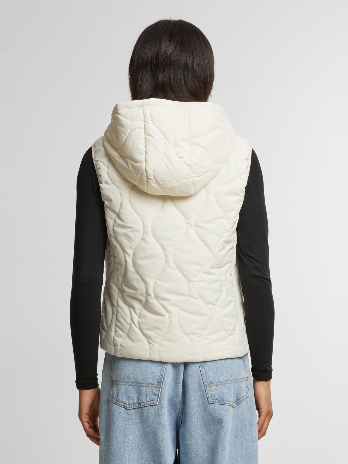 Γυναικείο Αμάνικο Μπουφάν Puffer TB7009-02903 Urban Classics Whitesand