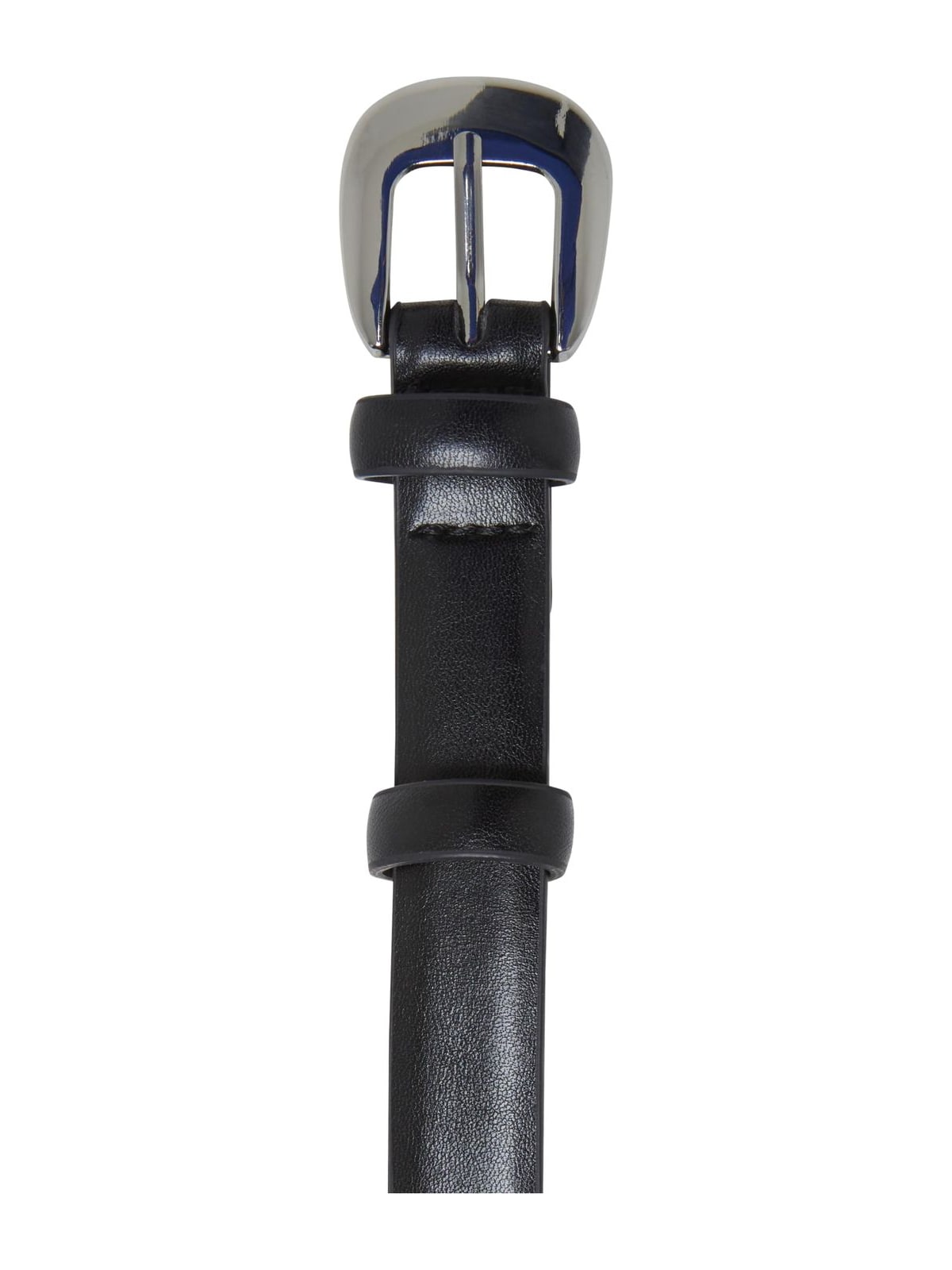 Ζώνη TB7208-02499 Urban Classics Chunky Buckle Slim Belt Black/Silver