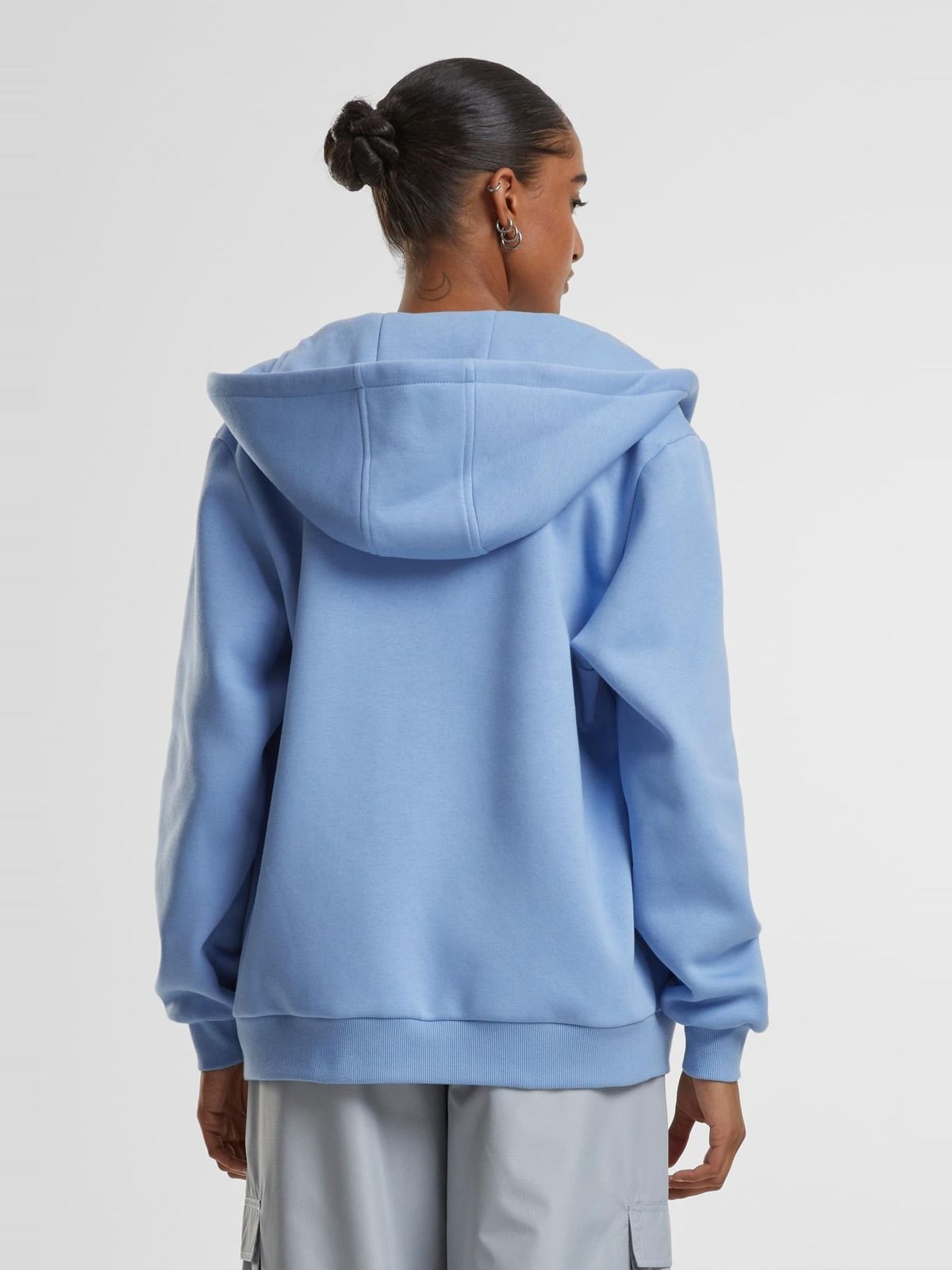 Γυναικεία Ζακέτα με Κουκούλα Fluffy TB7286 Urban Classics Powderblue