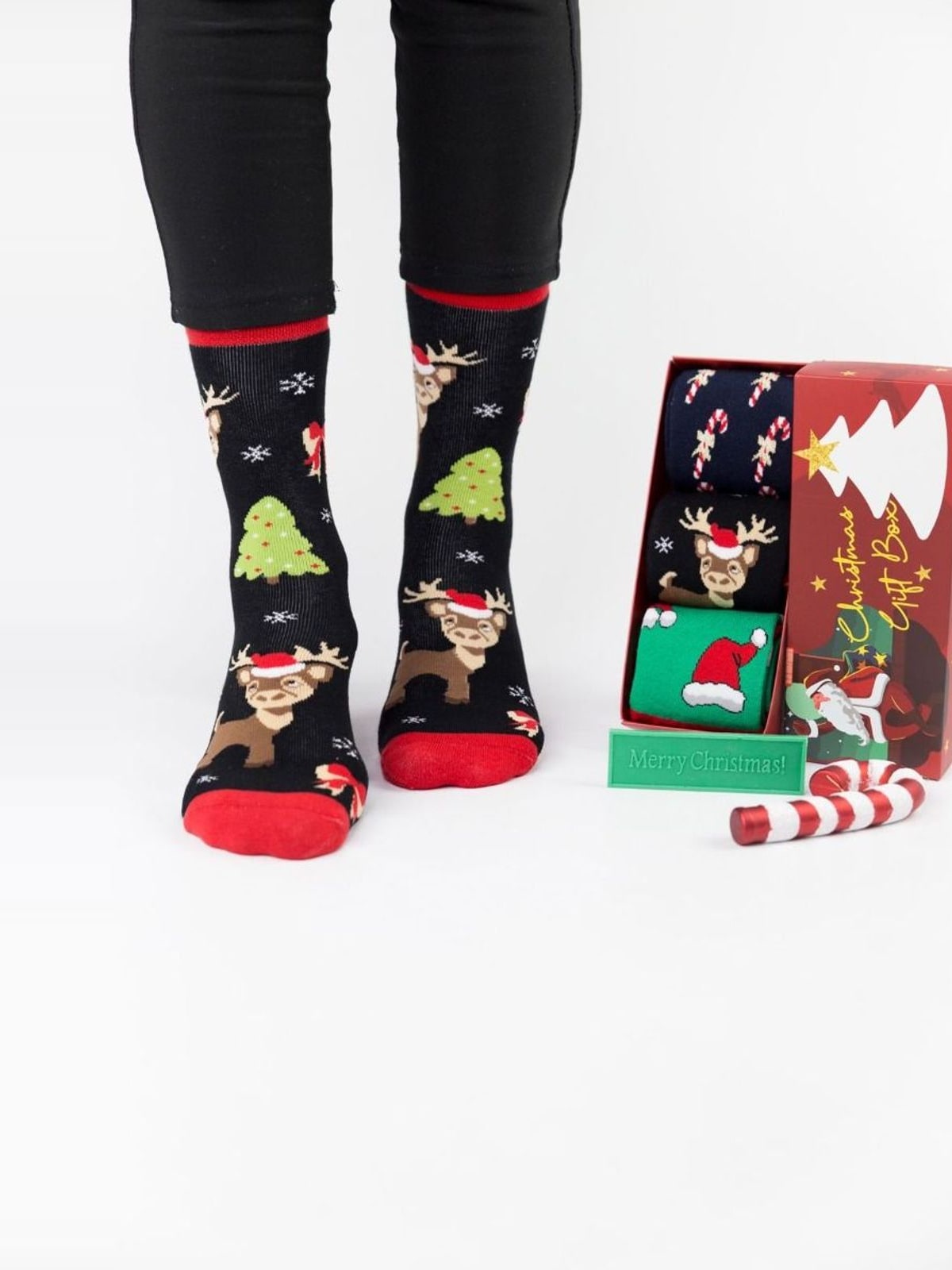 Unisex fashion κάλτσες πετσετέ FESTIVE II Βαμβακερές 3 ζευγάρια Soma 39167 Πολύχρωμο
