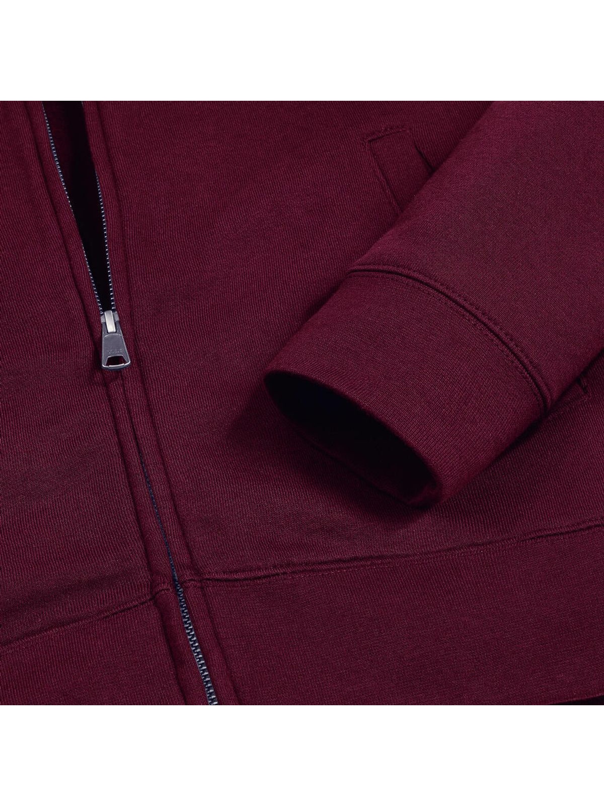 Γυναικείο Φούτερ με Φερμουάρ 0R267F0 Russell Authentic Zip Burgundy