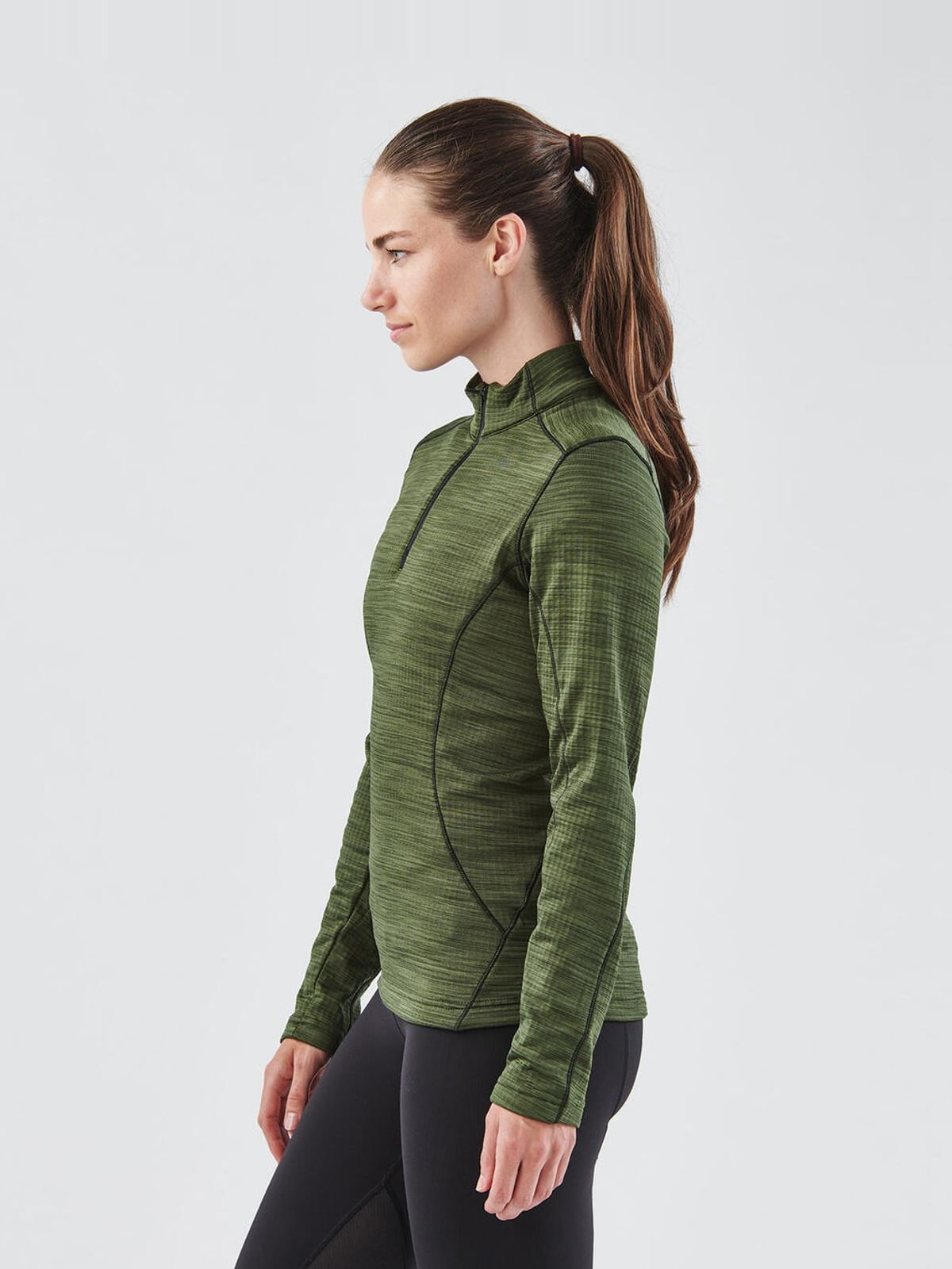 Γυναικείο Ισοθερμικό Base Thermal 1/4 Zip HTZ-1W StormTech Earth Green