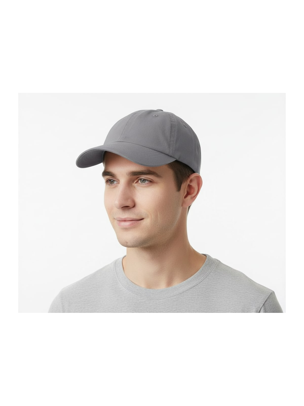 Εξάφυλλο Καπέλο Organic Cotton Beechfield B652N Graphite Grey