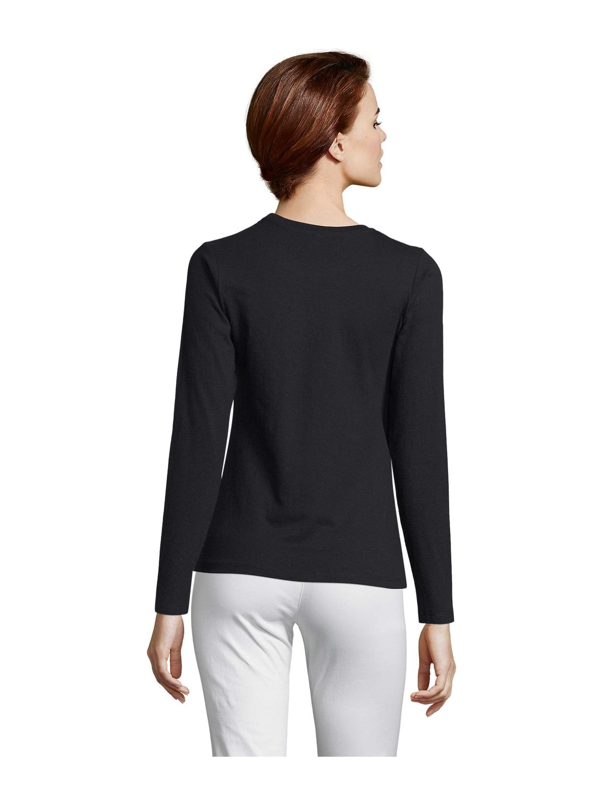 Γυναικείο T-shirt Μακρυμάνικο 02075 Sol's Imperial LSL Women Deep Black