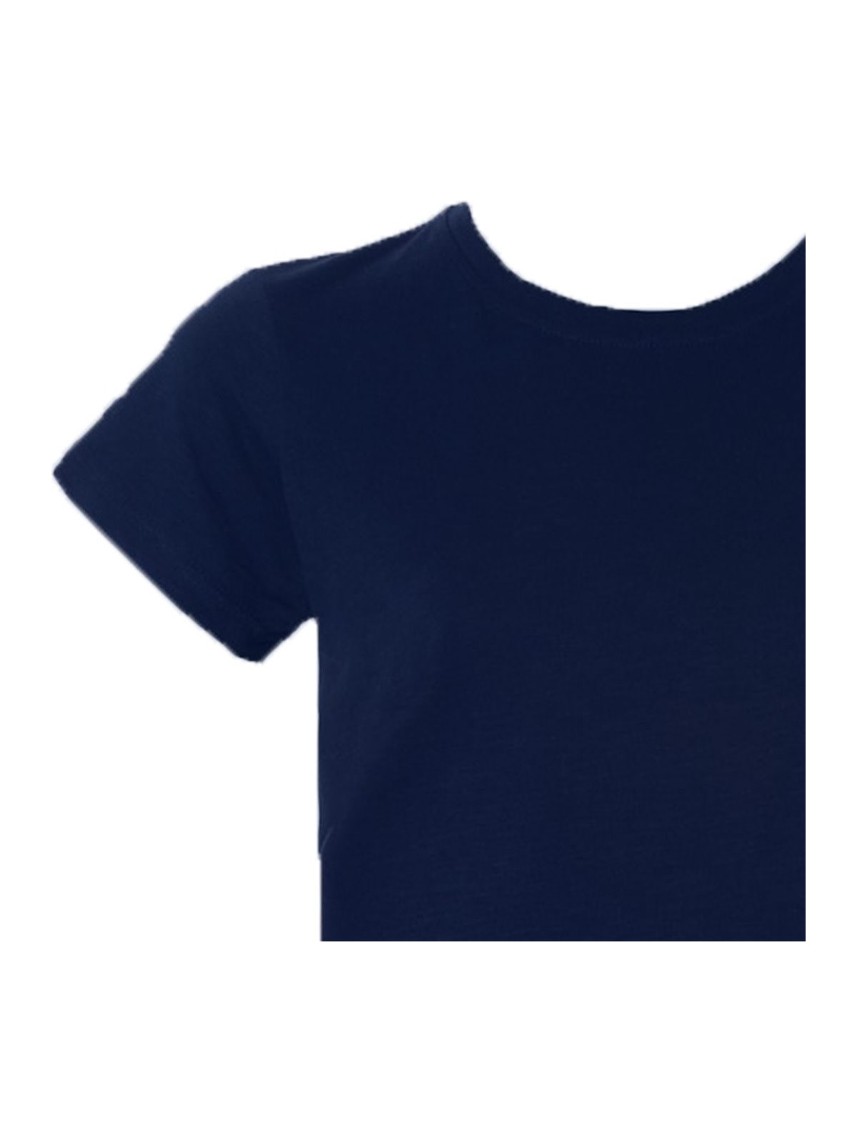 Γυναικεία Κοντομάνικη Φλάμα Μπλούζα 00580 About Basics Crystal Navy