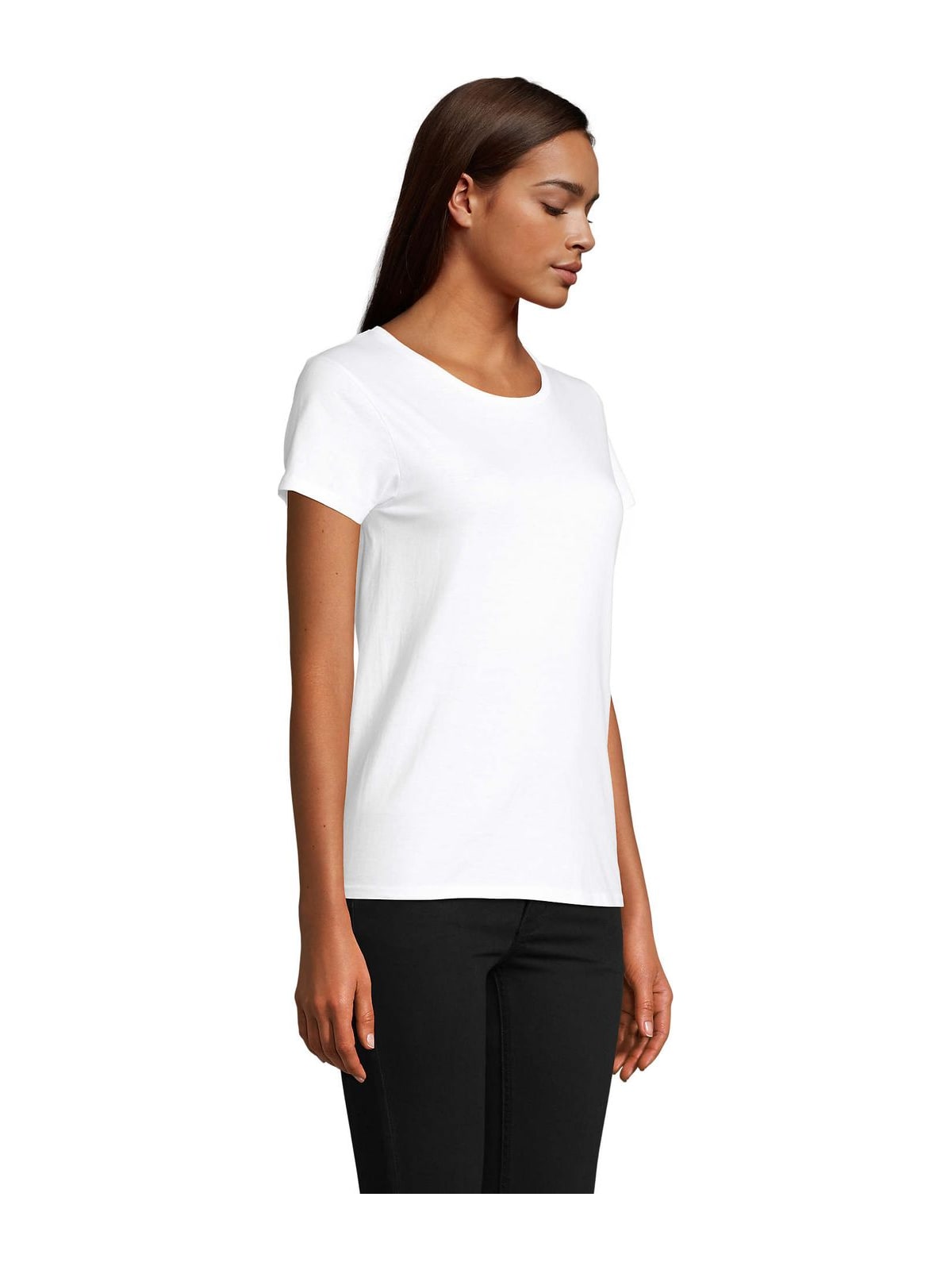 Γυναικείο T-shirt 03581 Sol's Crusader Women από Οργανικό Βαμβάκι White