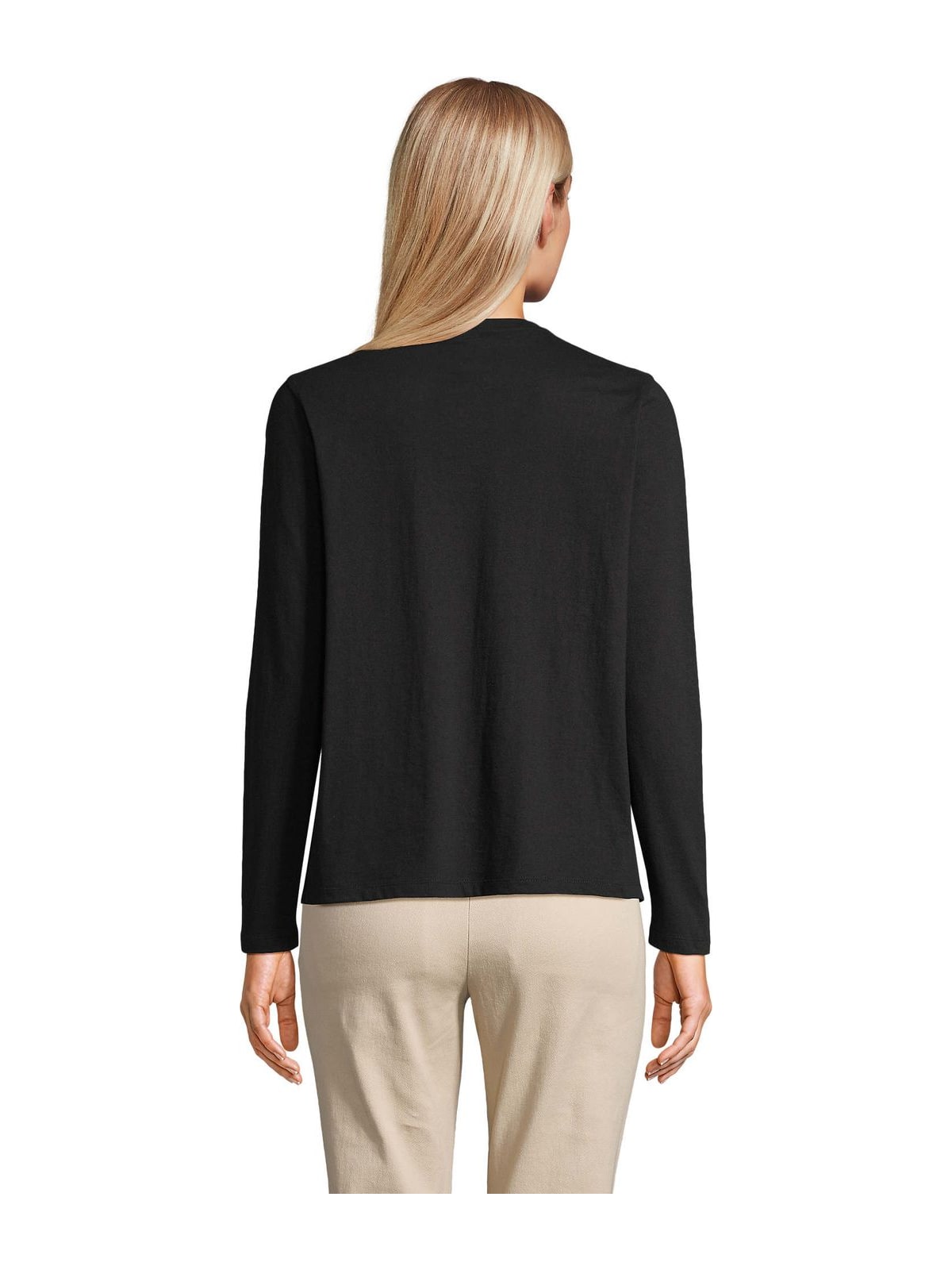 Γυναικείο Μακρυμάνικο T-shirt 04443 Sol's Monarch Women Deep Black