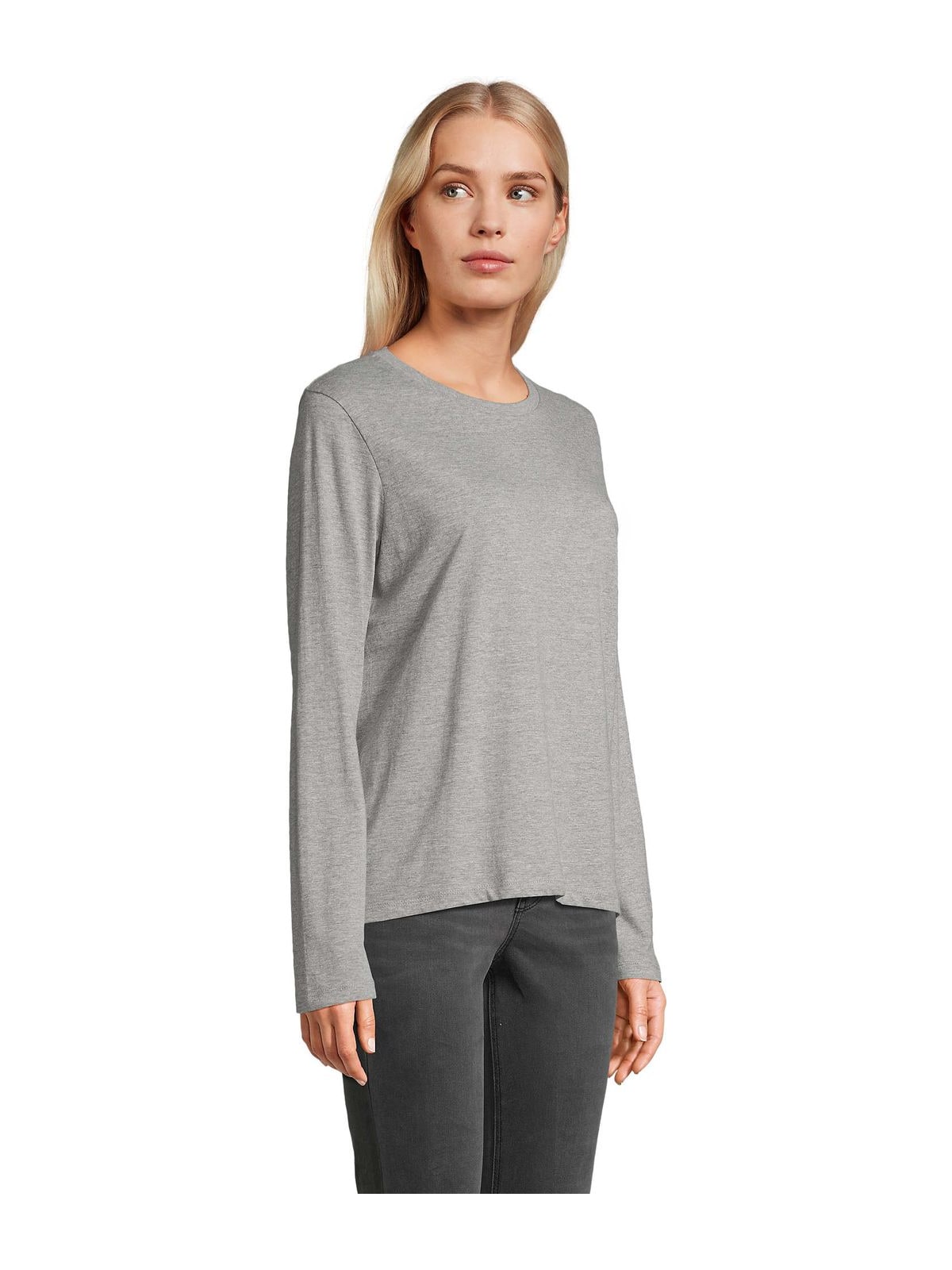 Γυναικείο Μακρυμάνικο T-shirt 04443 Sol's Monarch Women Grey Melange