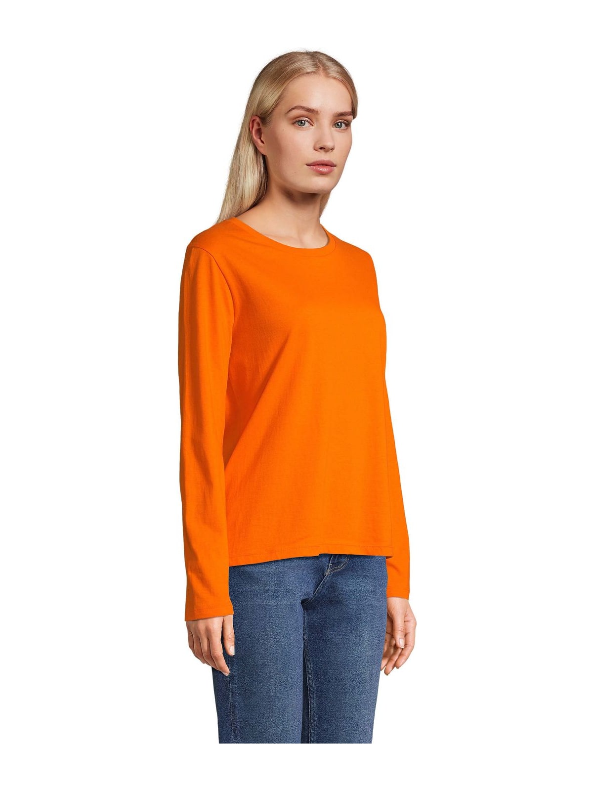 Γυναικείο μακρυμάνικο T-shirt Sol's Monarch Women - 04443 Orange