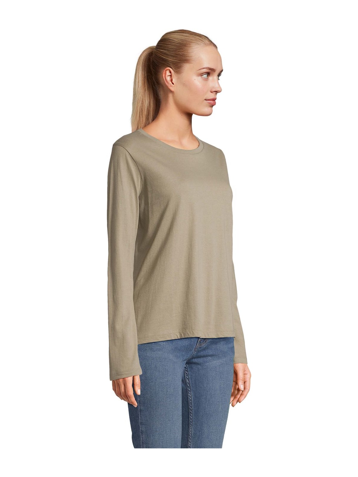 Γυναικείο Μακρυμάνικο T-shirt 04443 Sol's Monarch Women Khaki