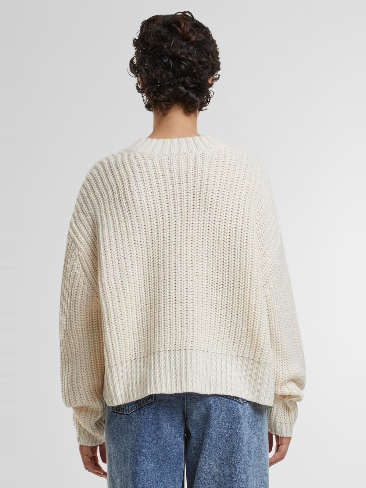Γυναικείο Πουλόβερ TB7093-02903 Urban Classics Wide Basic Oversized Sweater Whitesand