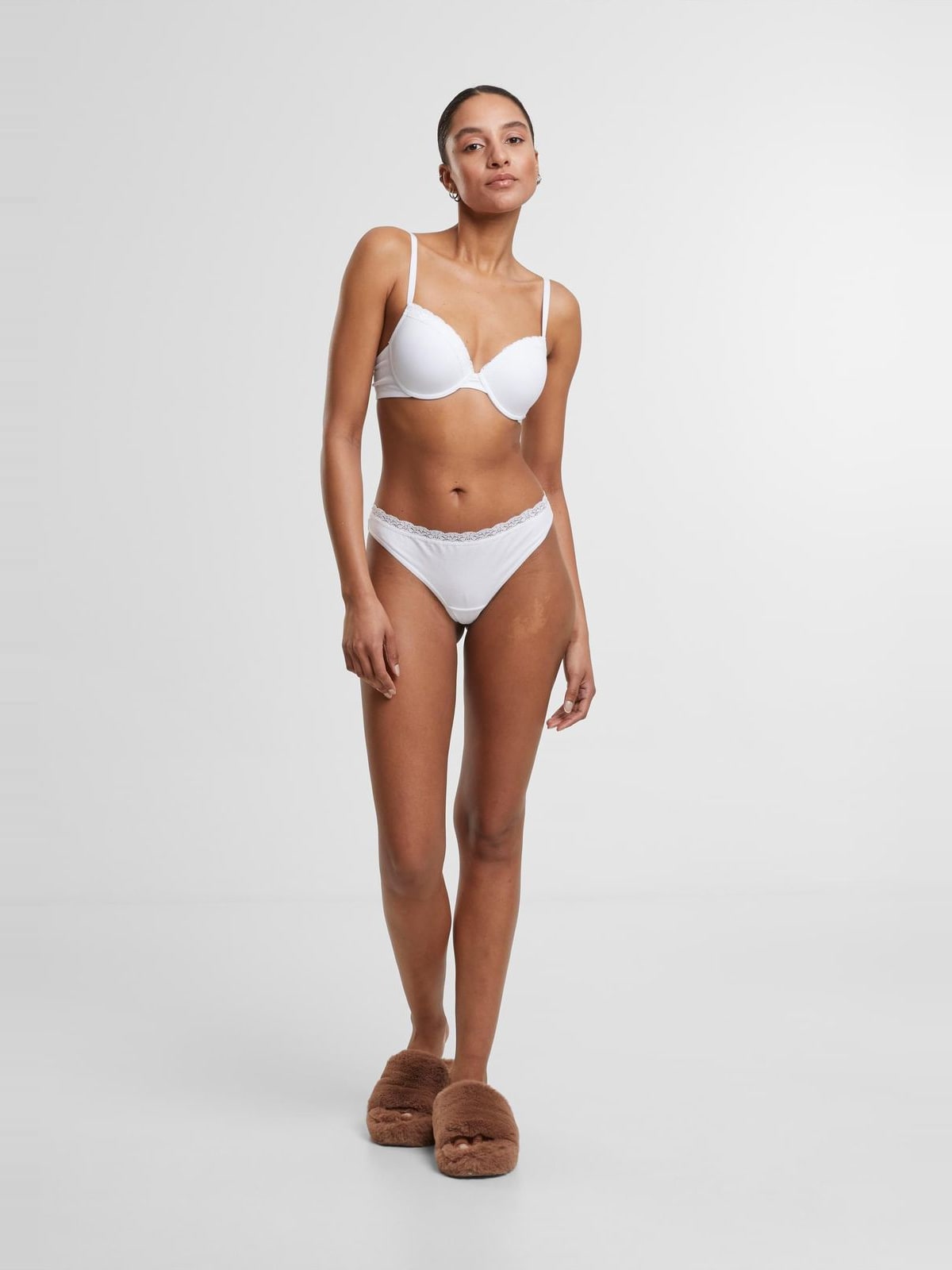 Γυναικεία Εσώρουχα Tanga Cotton Lace 5-Pack TB7667C-03879 Urban Classics white+white+white+white+white
