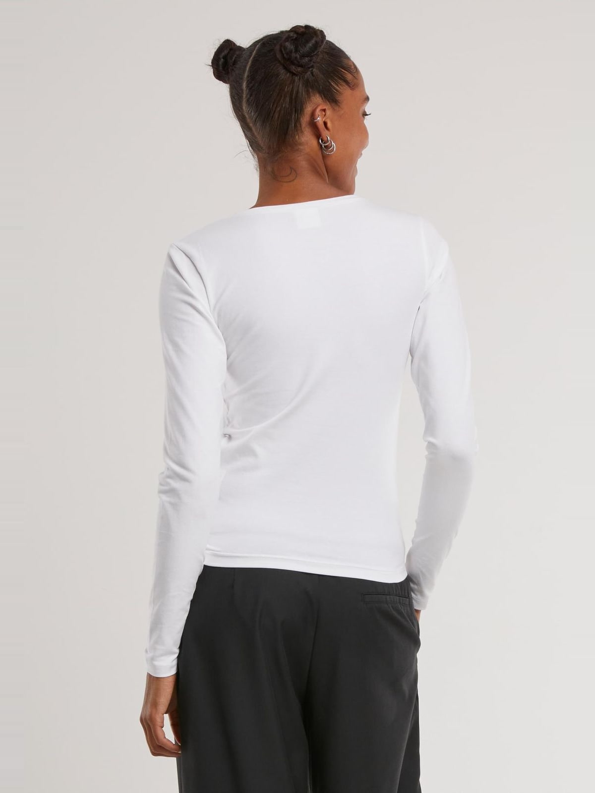 Γυναικεία Μακρυμάνικη Μπλούζα TB7456 Urban Classics White