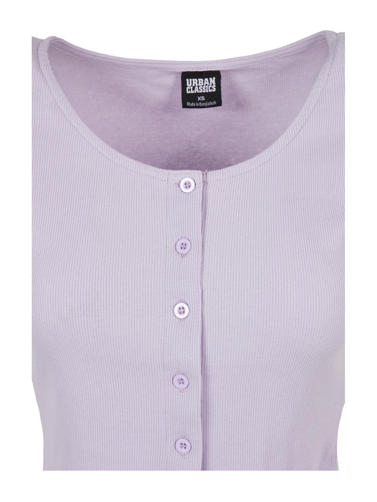 Γυναικείο Cropped T-Shirt με Κουμπιά TB4103 Urban Classics Lilac