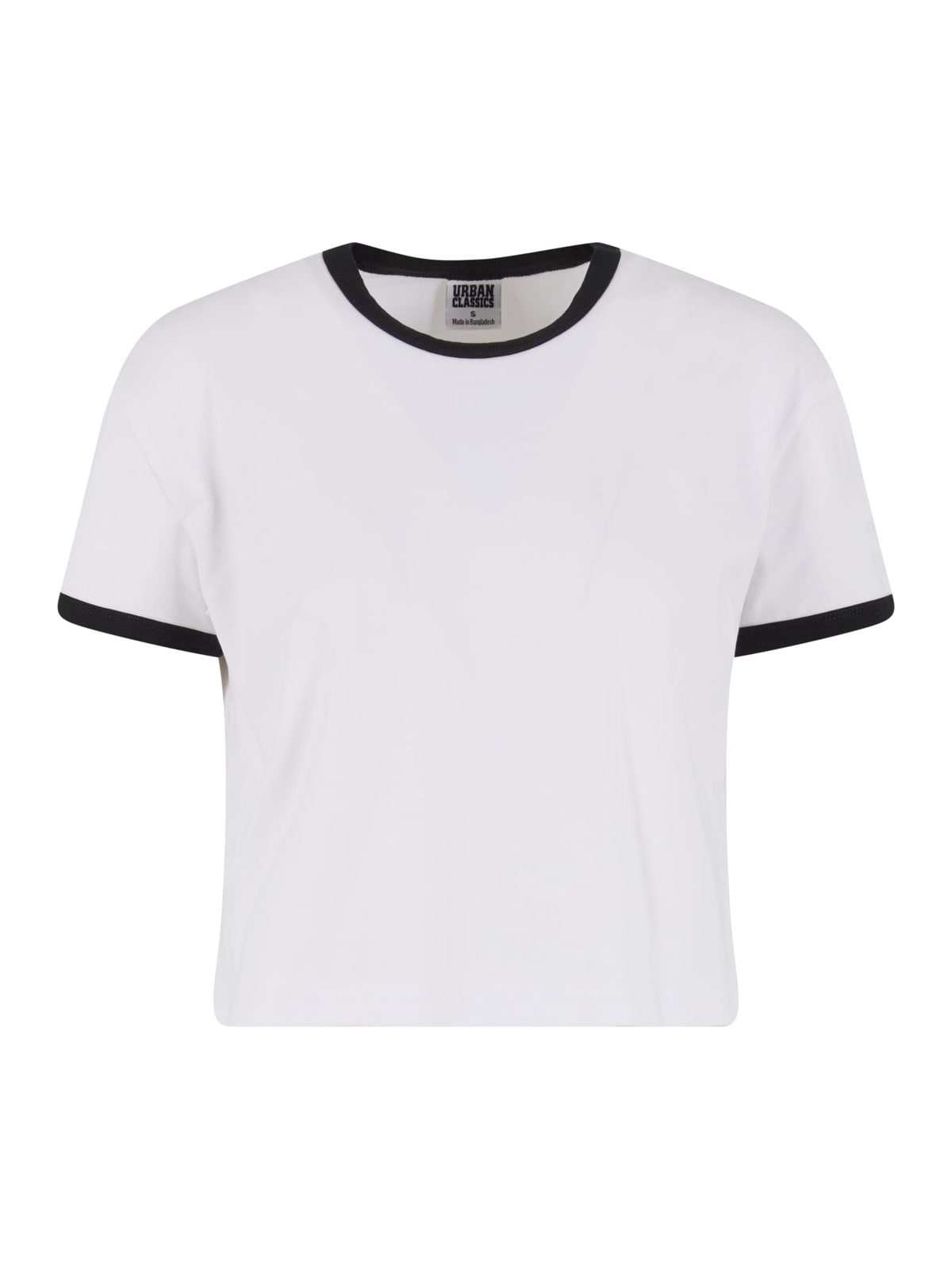 Γυναικείο T-Shirt Contrast Retro TB7492 Urban Classics White/Black