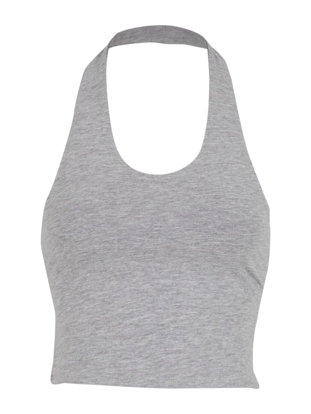 Γυναικείο Τοπ Basic Neckholder TB7533 Urban Classics Heathergrey