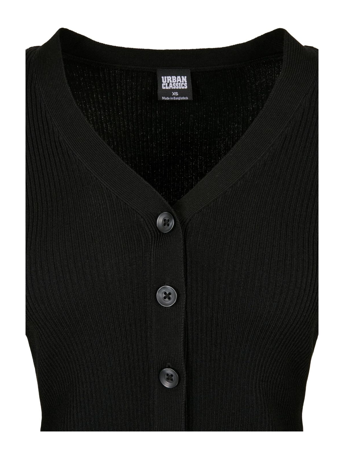 Γυναικεία Πλεκτή Ζακέτα Rib TB4806 Urban Classics Black
