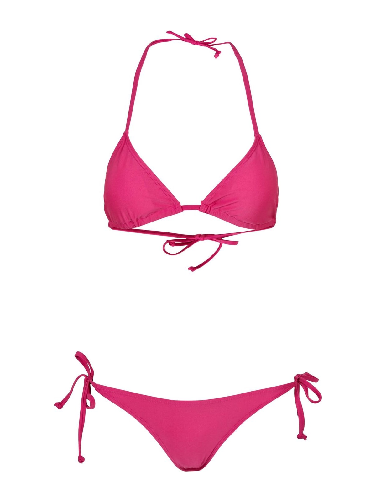 Ladies Recycled Triangle Bikini Urban Classics TB4112-02260 brightviolet