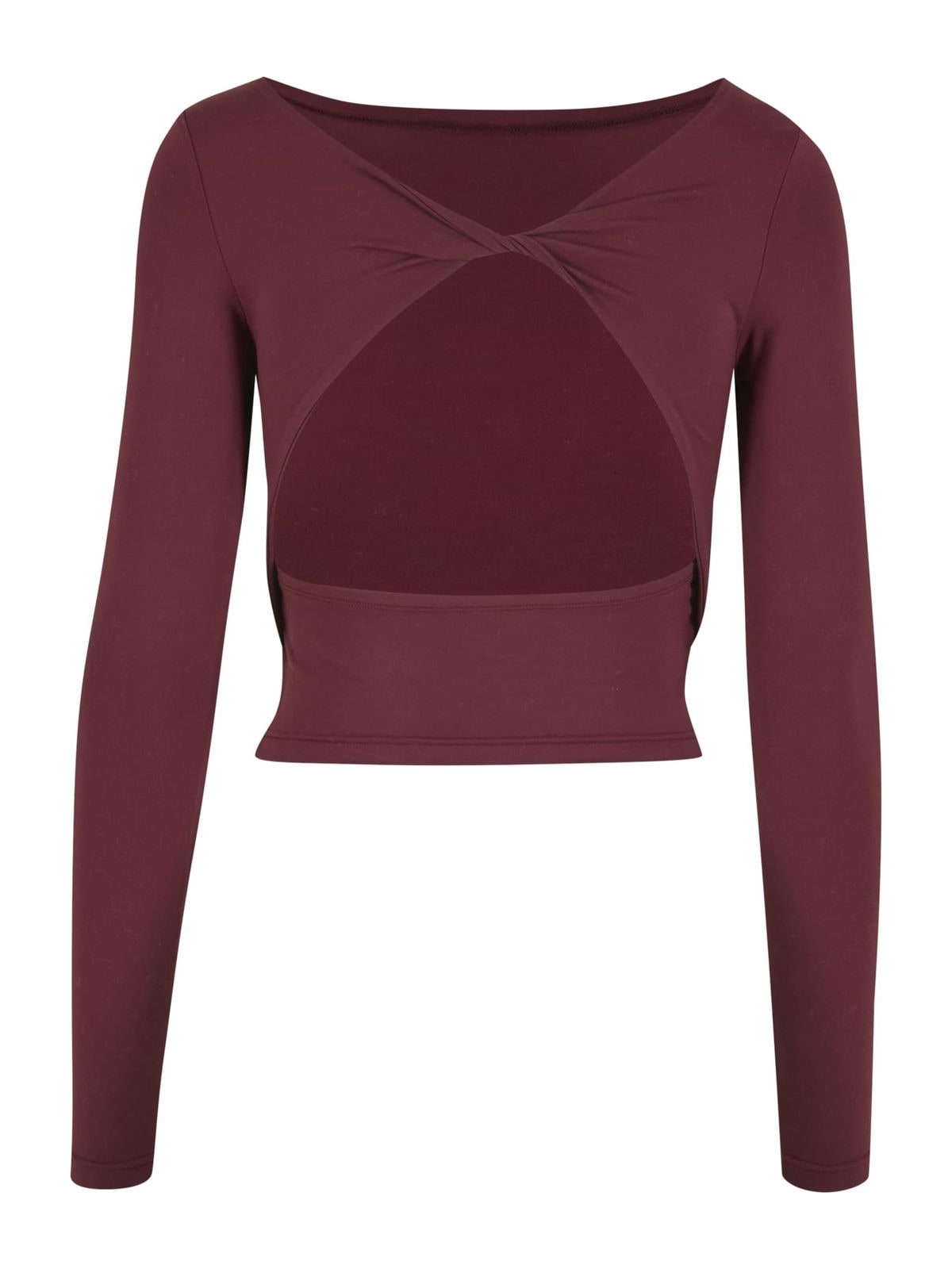 Γυναικεία Μακρυμάνικη Μπλούζα Slim Fit TB7721 Urban Classics Cherry